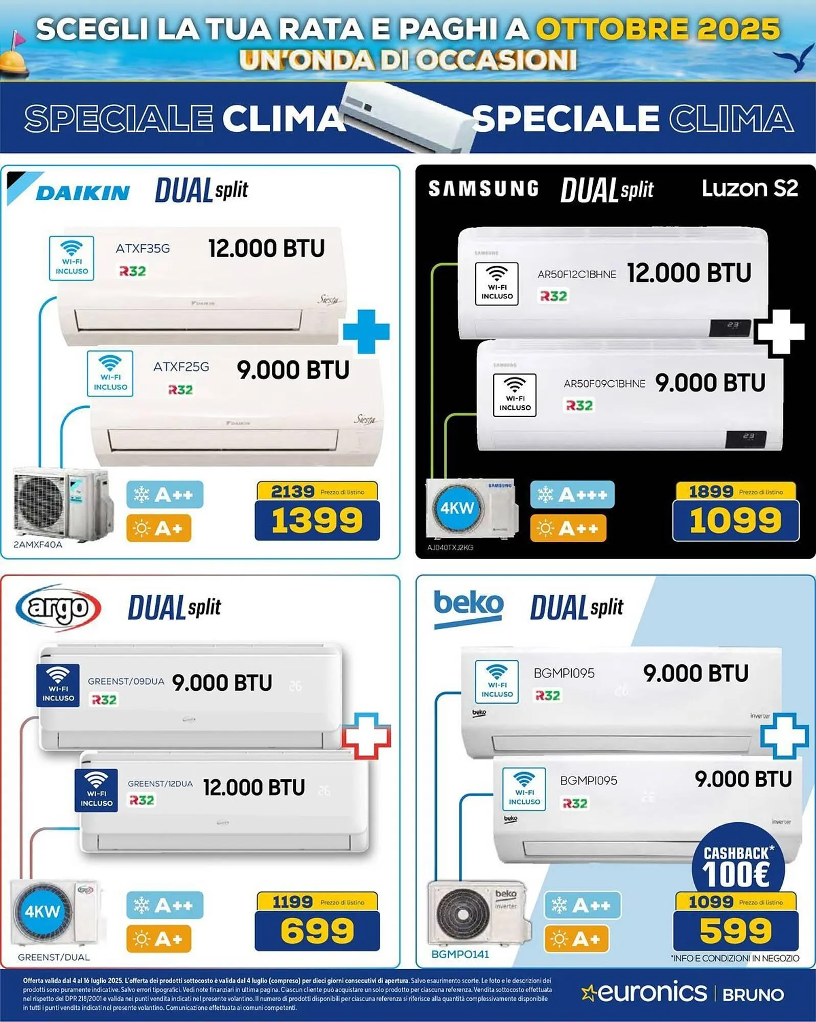 Volantino Euronics da 4 luglio a 16 luglio di 2025 - Pagina del volantino 12