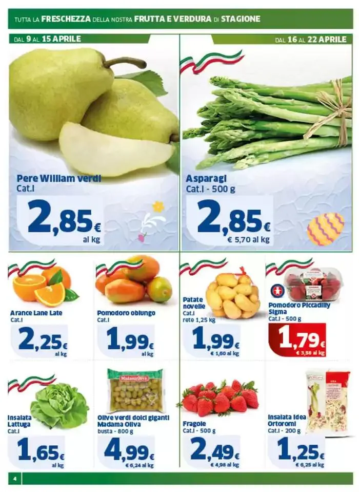 Buona Pasqua da 9 aprile a 22 aprile di 2025 - Pagina del volantino 4