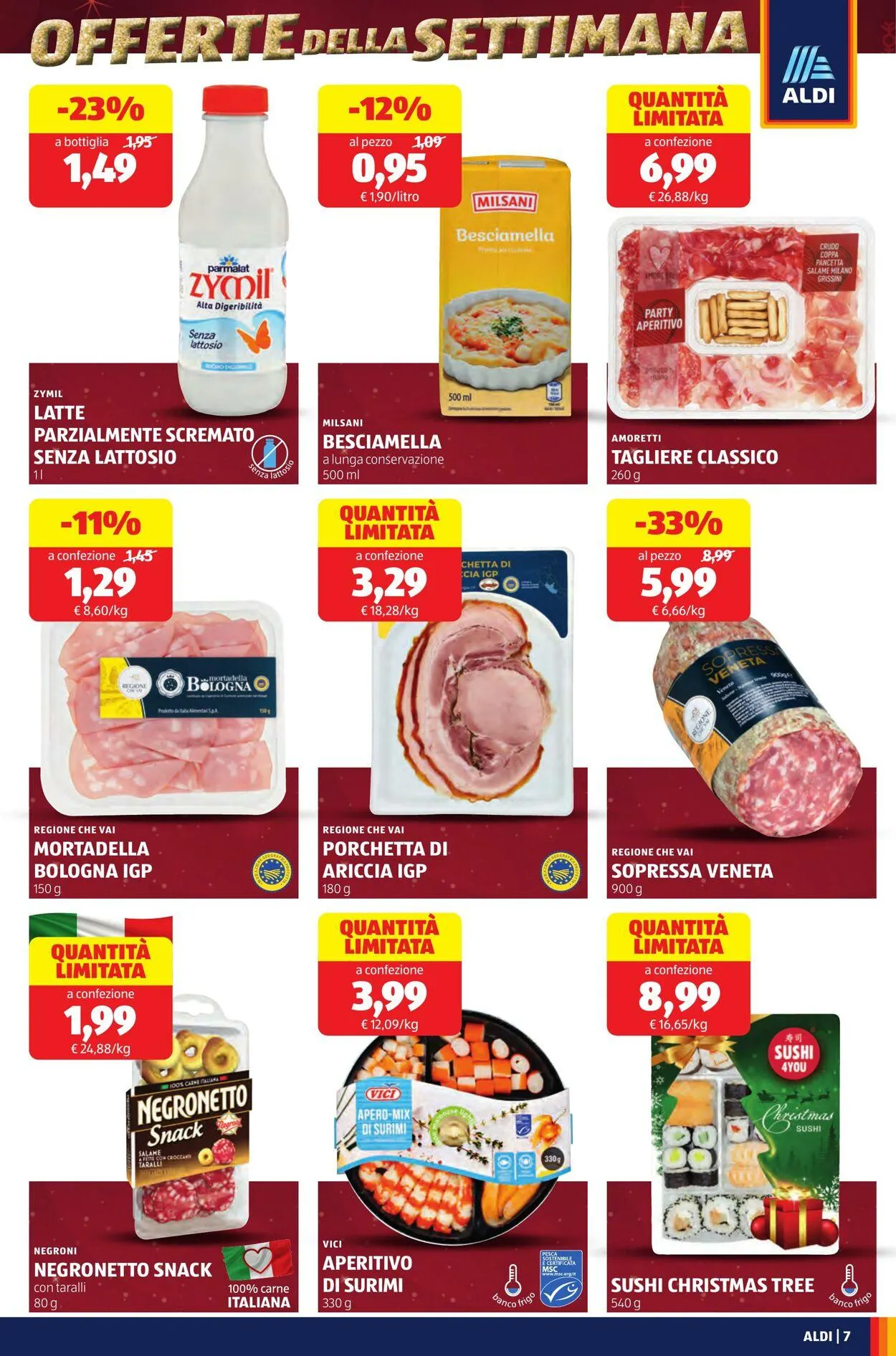 Aldi Volantino attuale da 15 dicembre a 21 dicembre di 2025 - Pagina del volantino 7