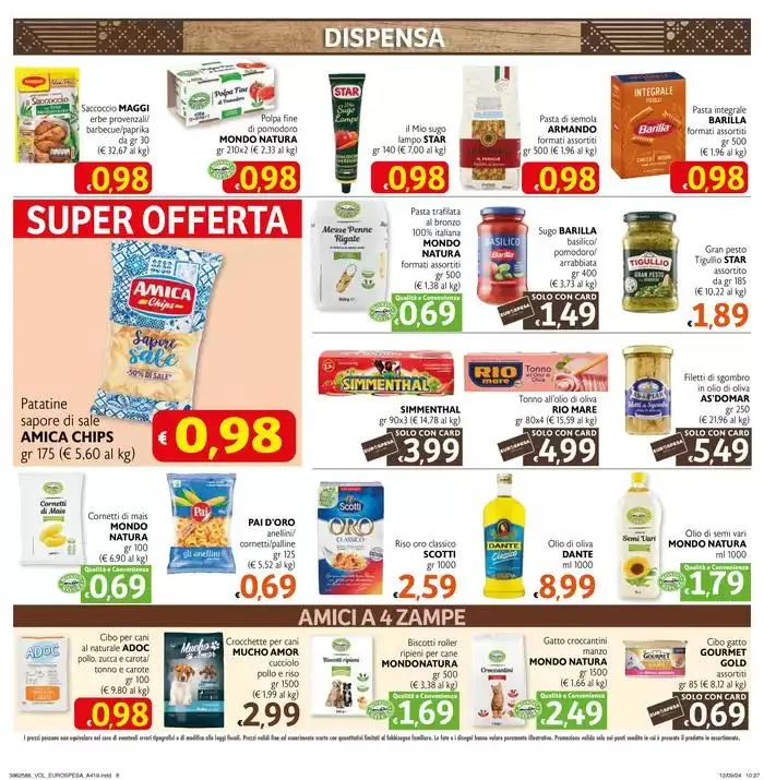 0.98 euro da 26 settembre a 9 ottobre di 2024 - Pagina del volantino 8