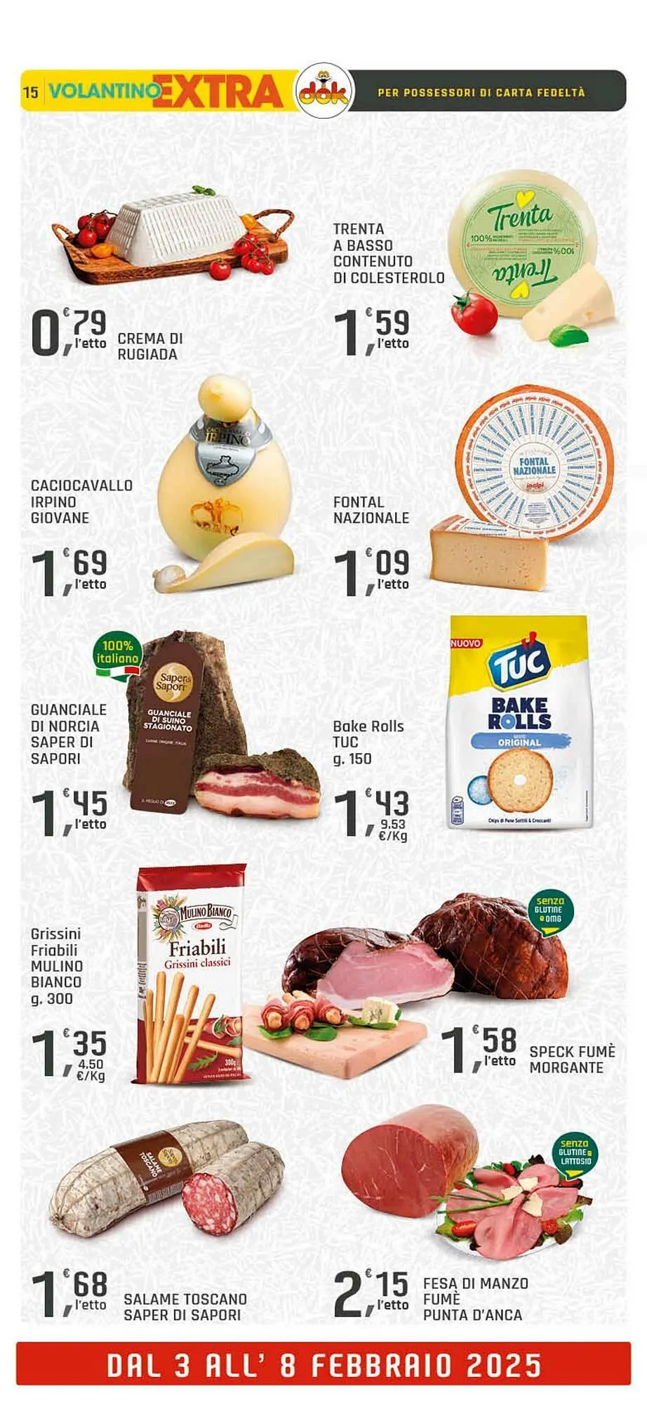 Volantino Supermercati Dok da 24 gennaio a 8 febbraio di 2025 - Pagina del volantino 15