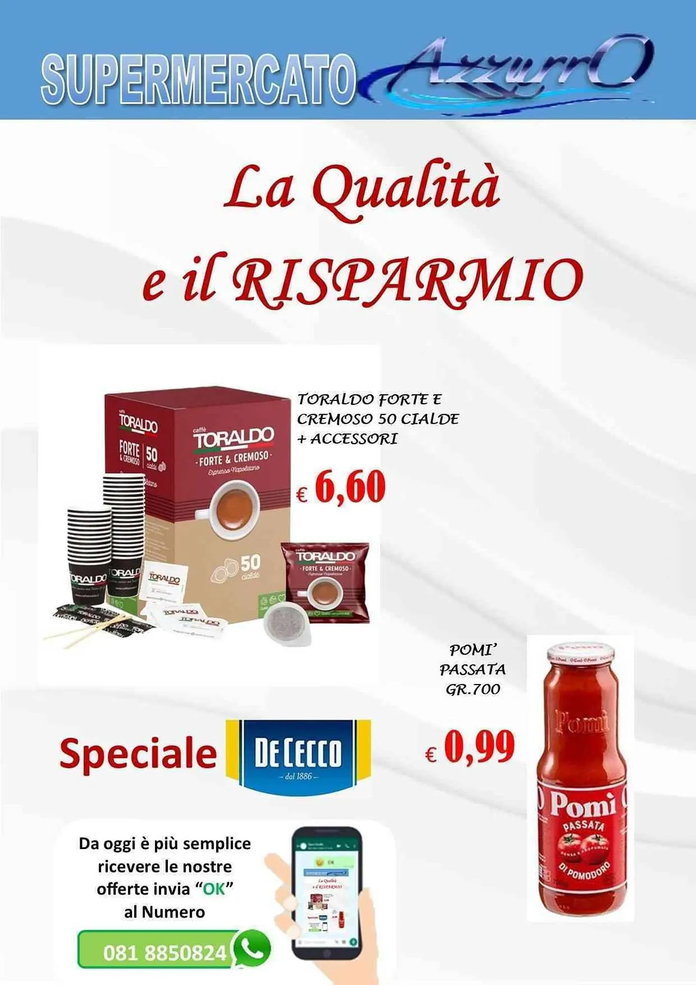 Volantino Supermercato Azzurro da 22 febbraio a 7 marzo di 2024 - Pagina del volantino 