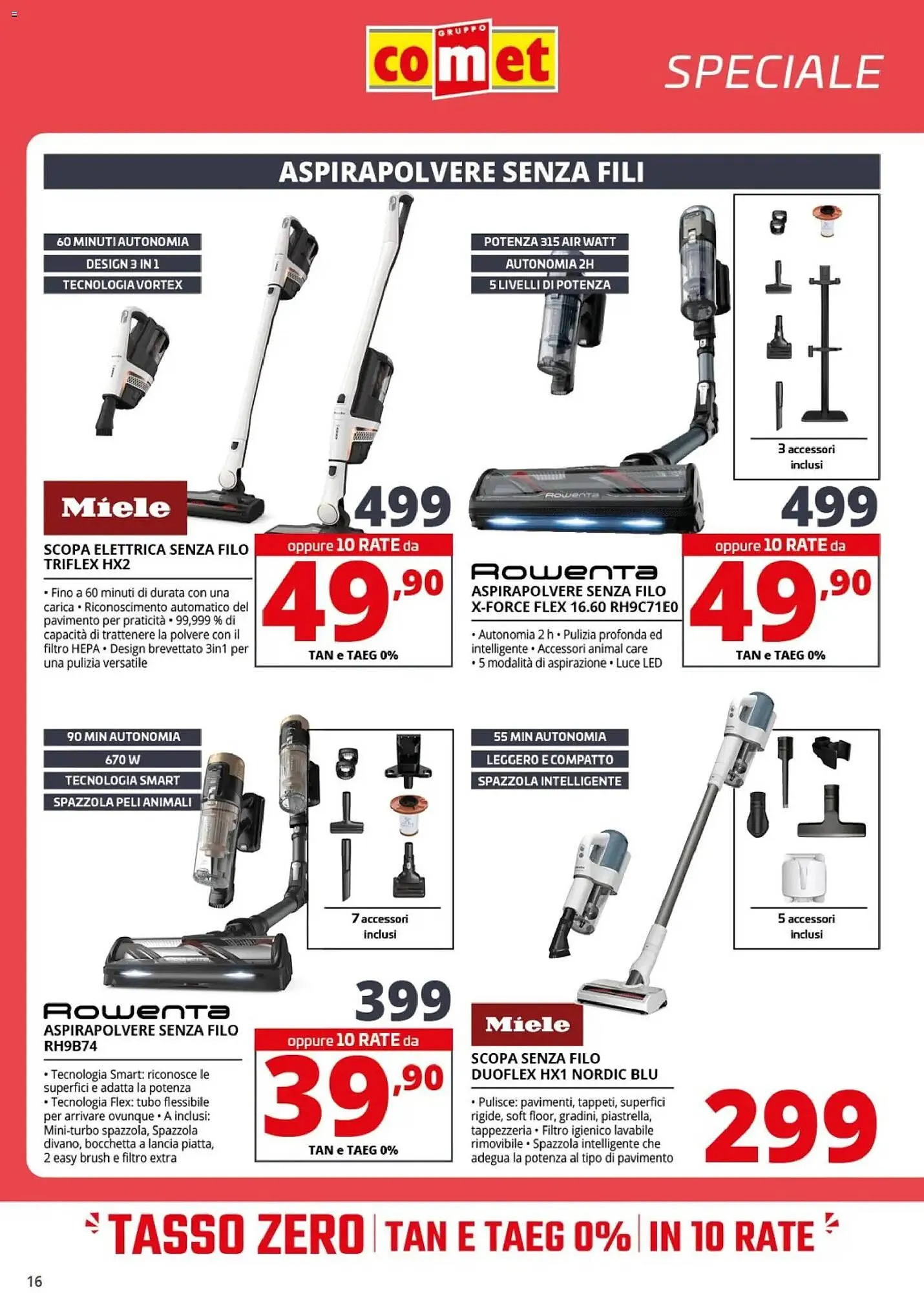 Volantino Comet da 20 febbraio a 4 marzo di 2026 - Pagina del volantino 16
