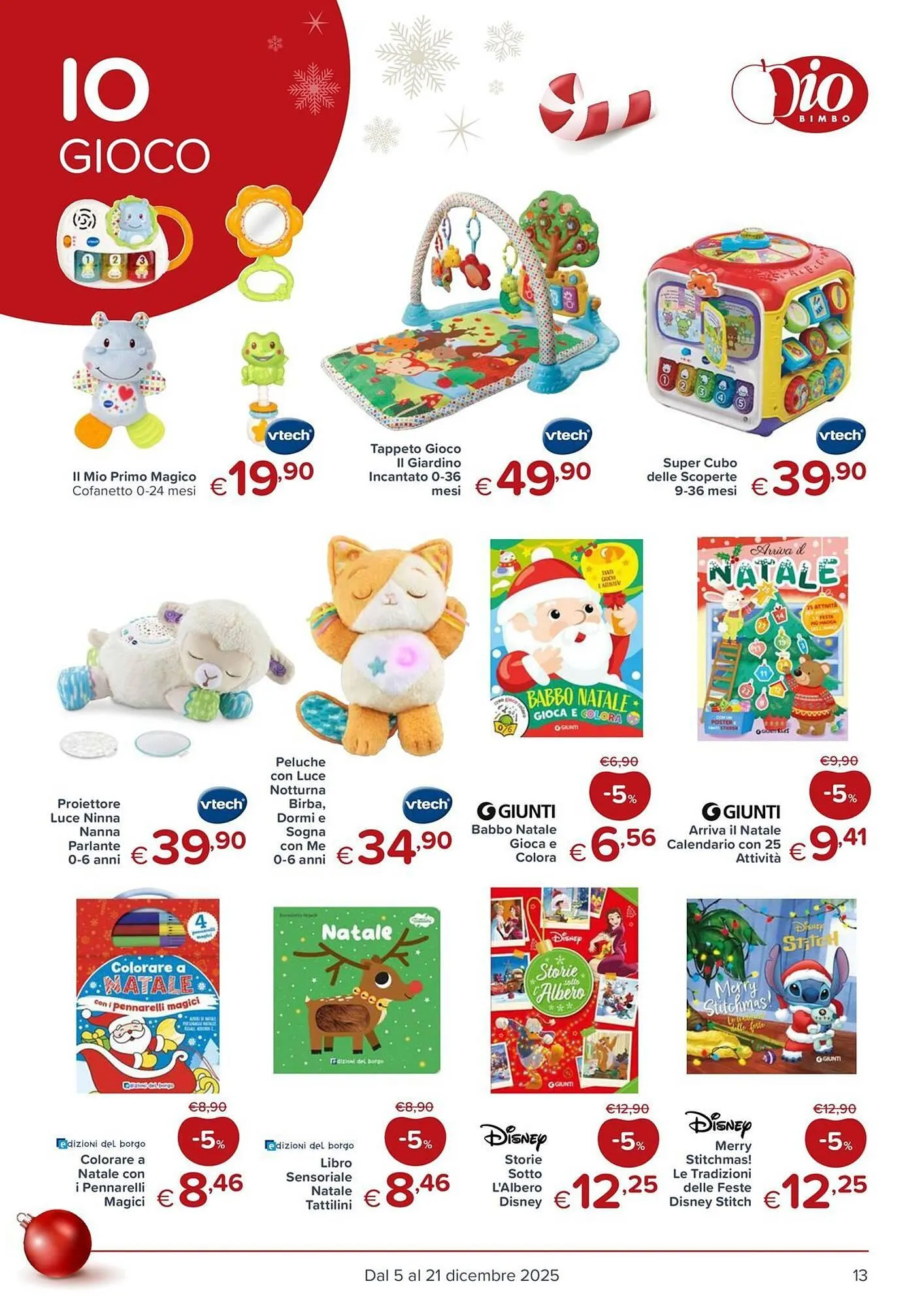 Volantino Io Bimbo da 5 dicembre a 21 dicembre di 2025 - Pagina del volantino 13