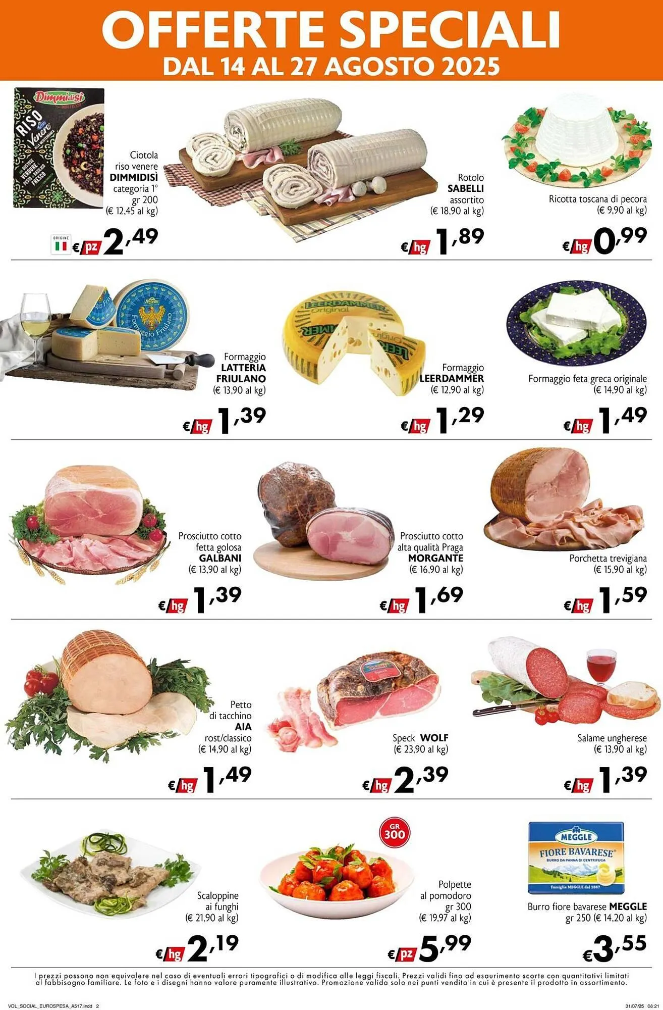 Volantino Eurospesa da 14 agosto a 27 agosto di 2025 - Pagina del volantino 2