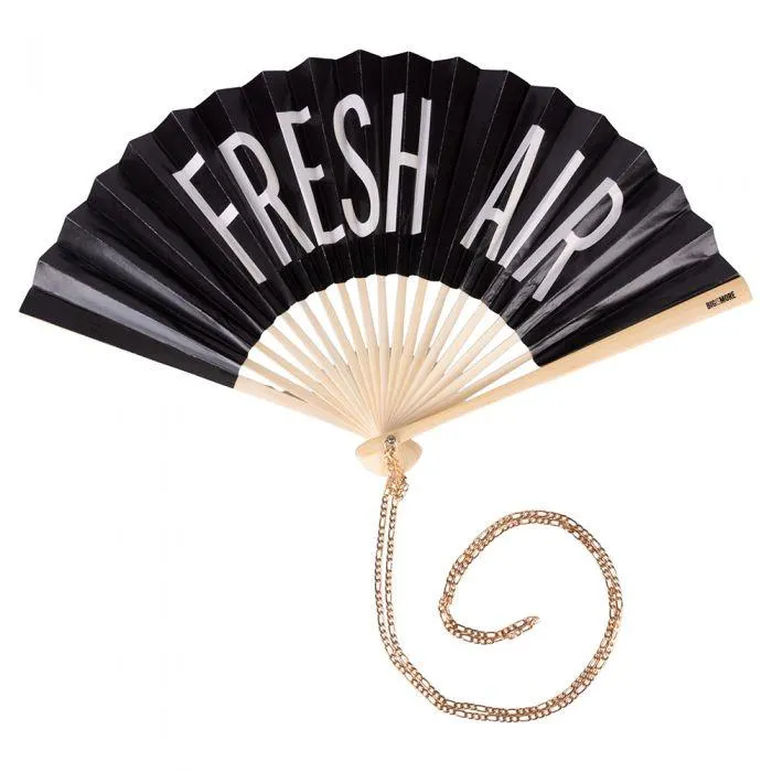 Ventaglio Fresh Air, manico in bambù, Bigismore