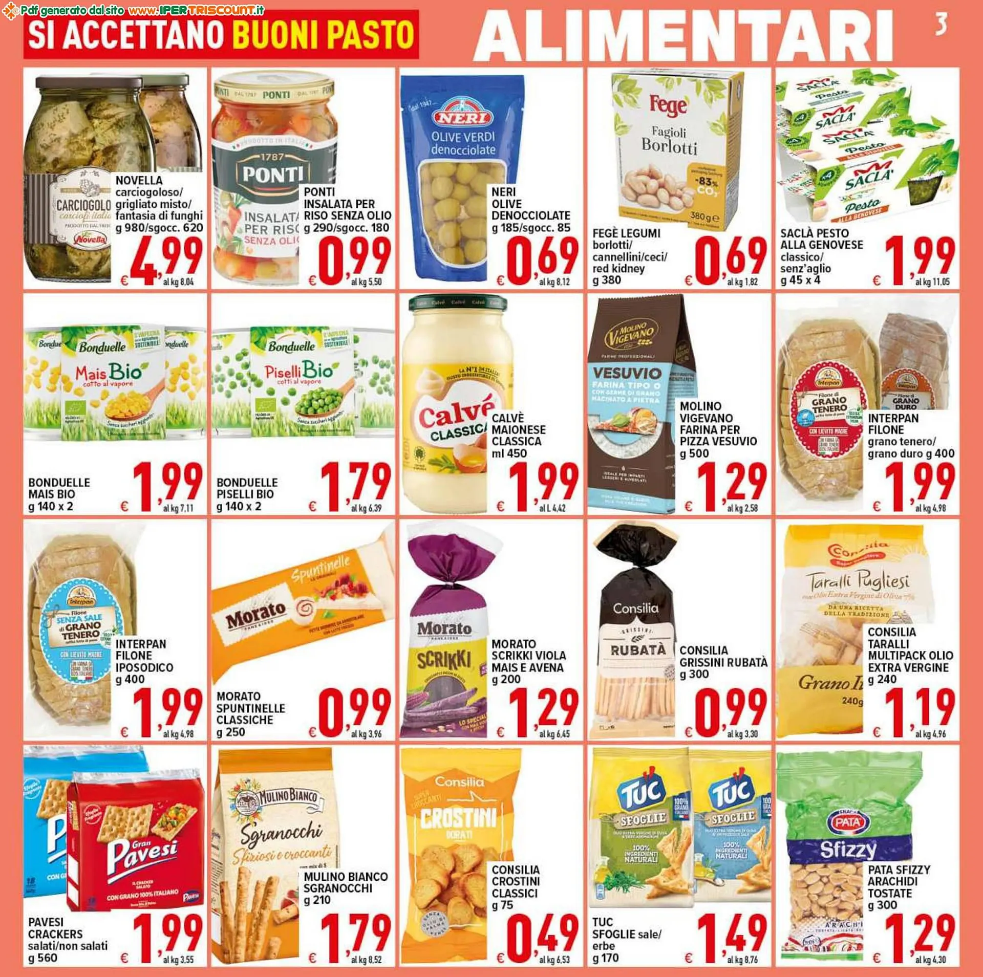 Volantino Iper Triscount da 23 agosto a 31 agosto di 2023 - Pagina del volantino 3