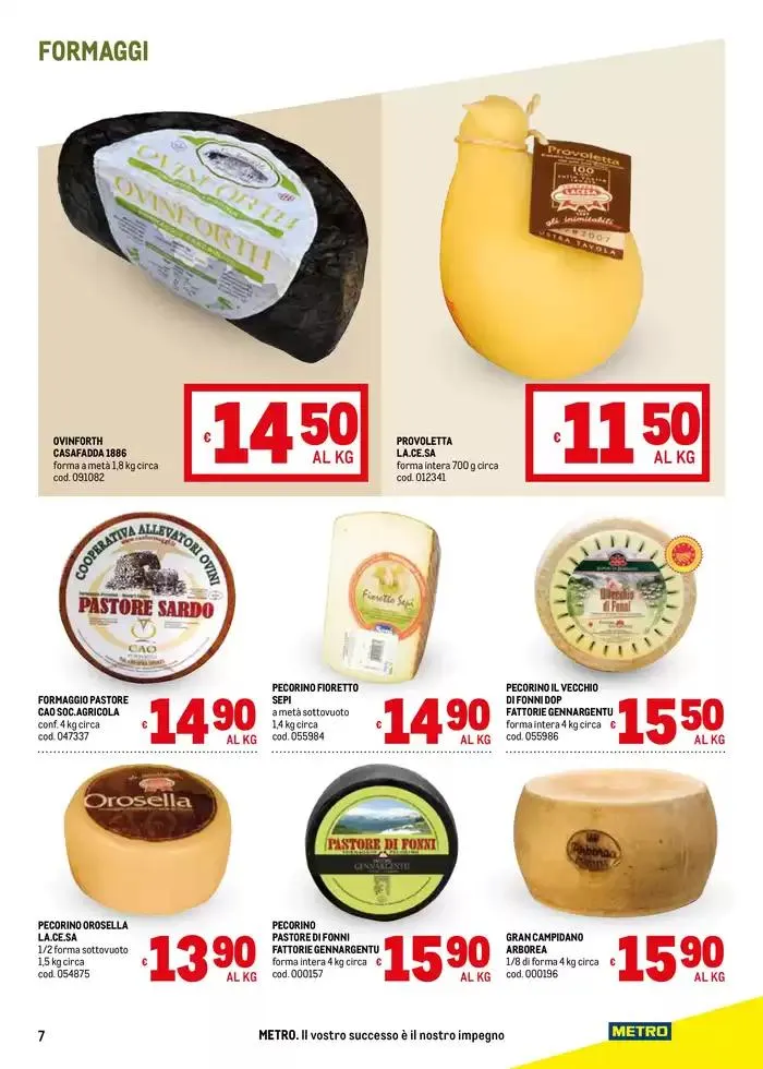 Sapori d'Italia -Sardegna da 10 aprile a 30 aprile di 2025 - Pagina del volantino 7