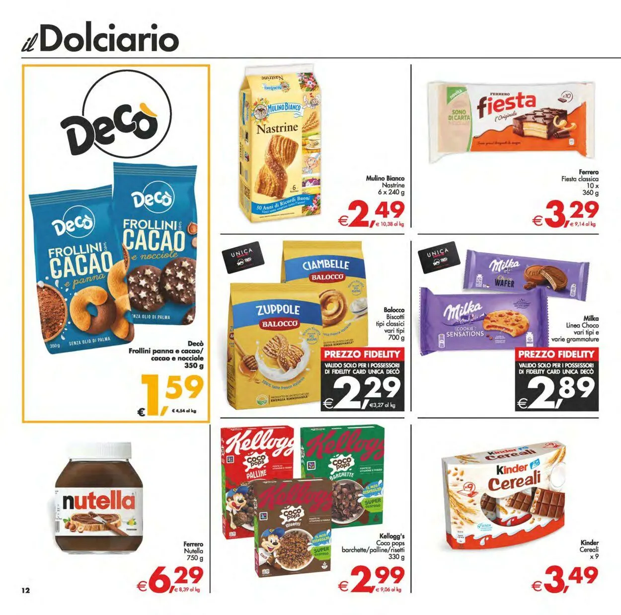Deco Volantino attuale da 24 ottobre a 3 novembre di 2025 - Pagina del volantino 12