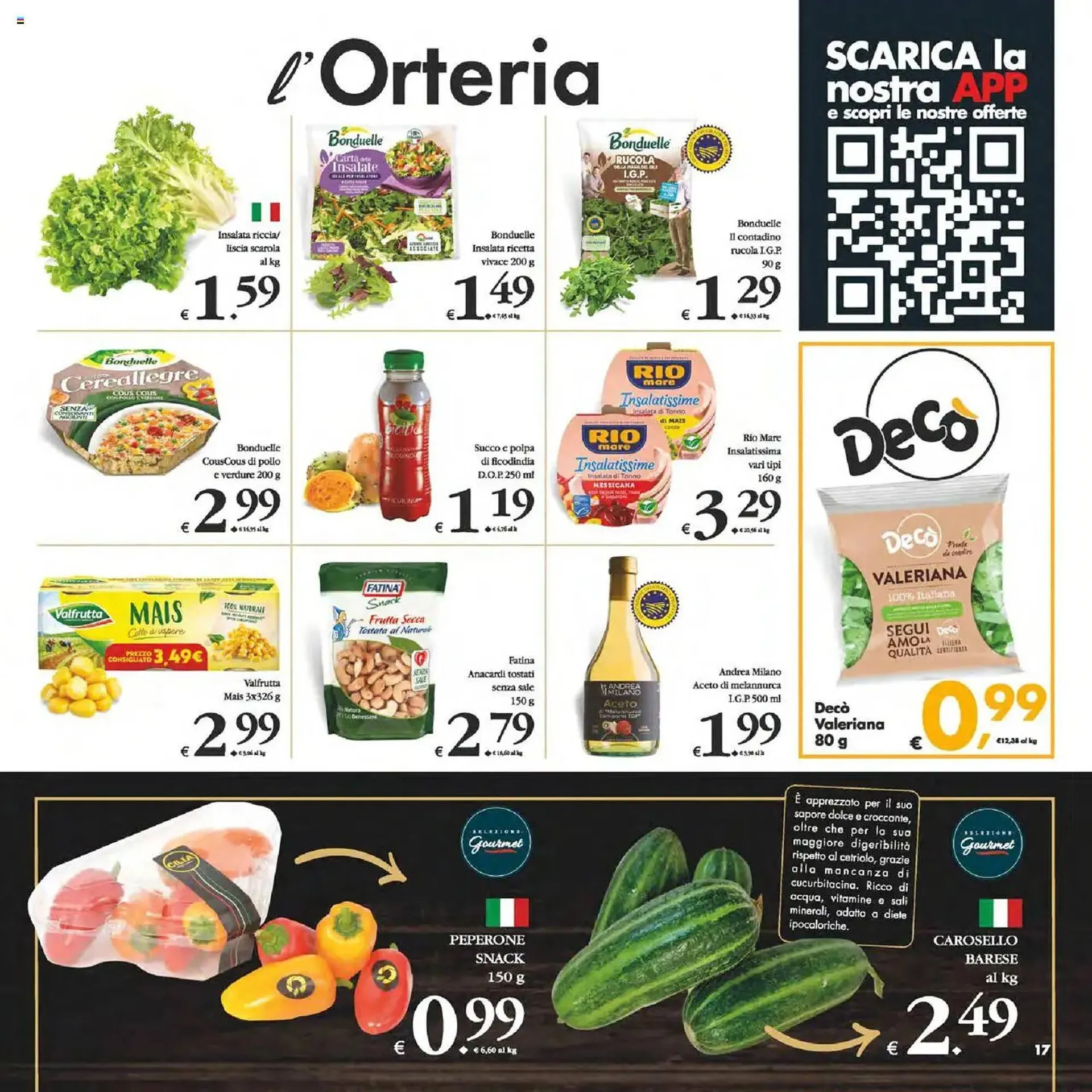 Volantino Gourmet Déco da 13 giugno a 23 giugno di 2025 - Pagina del volantino 17