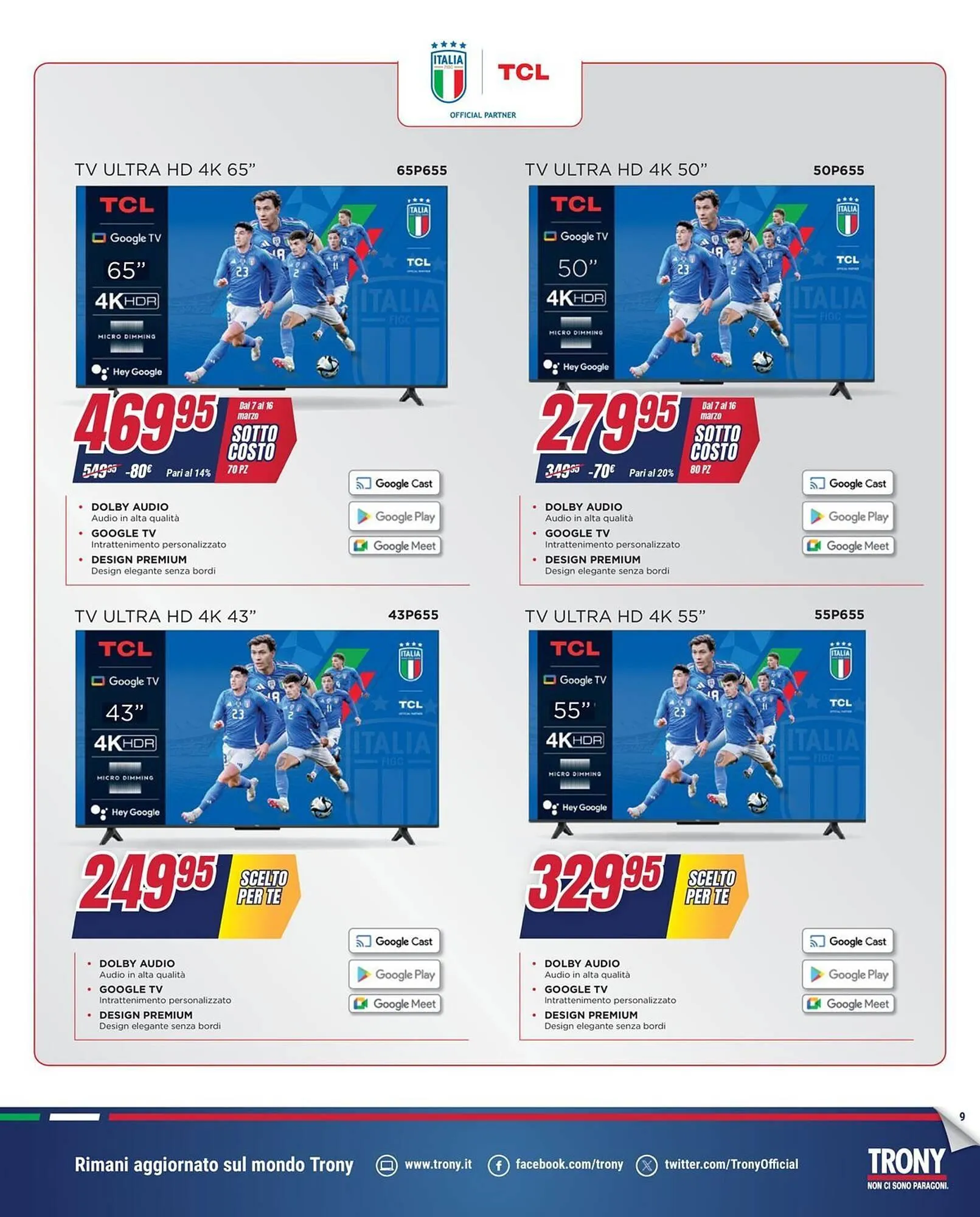 Volantino Trony da 7 marzo a 16 marzo di 2025 - Pagina del volantino 9