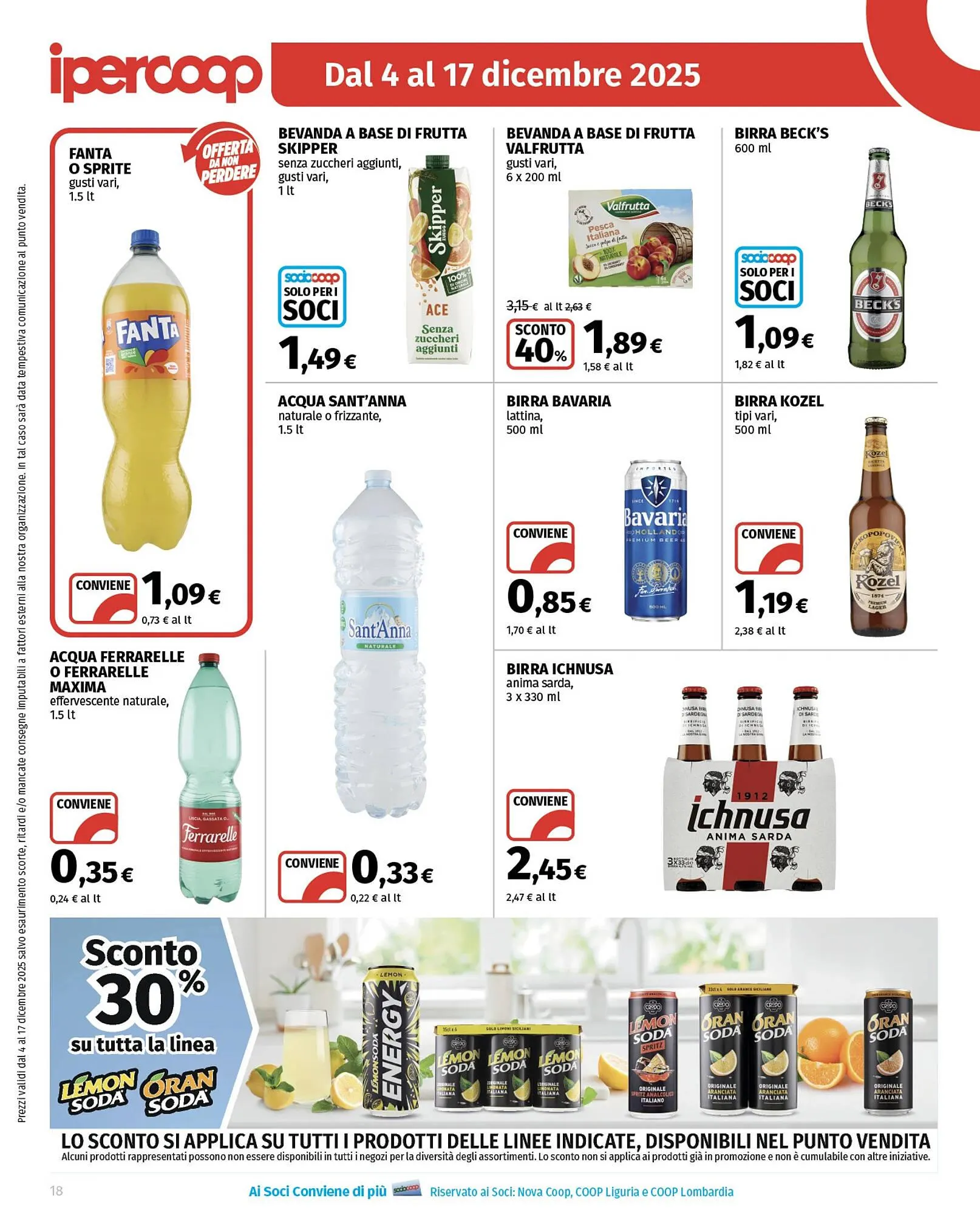 Volantino Ipercoop da 4 dicembre a 17 dicembre di 2025 - Pagina del volantino 18