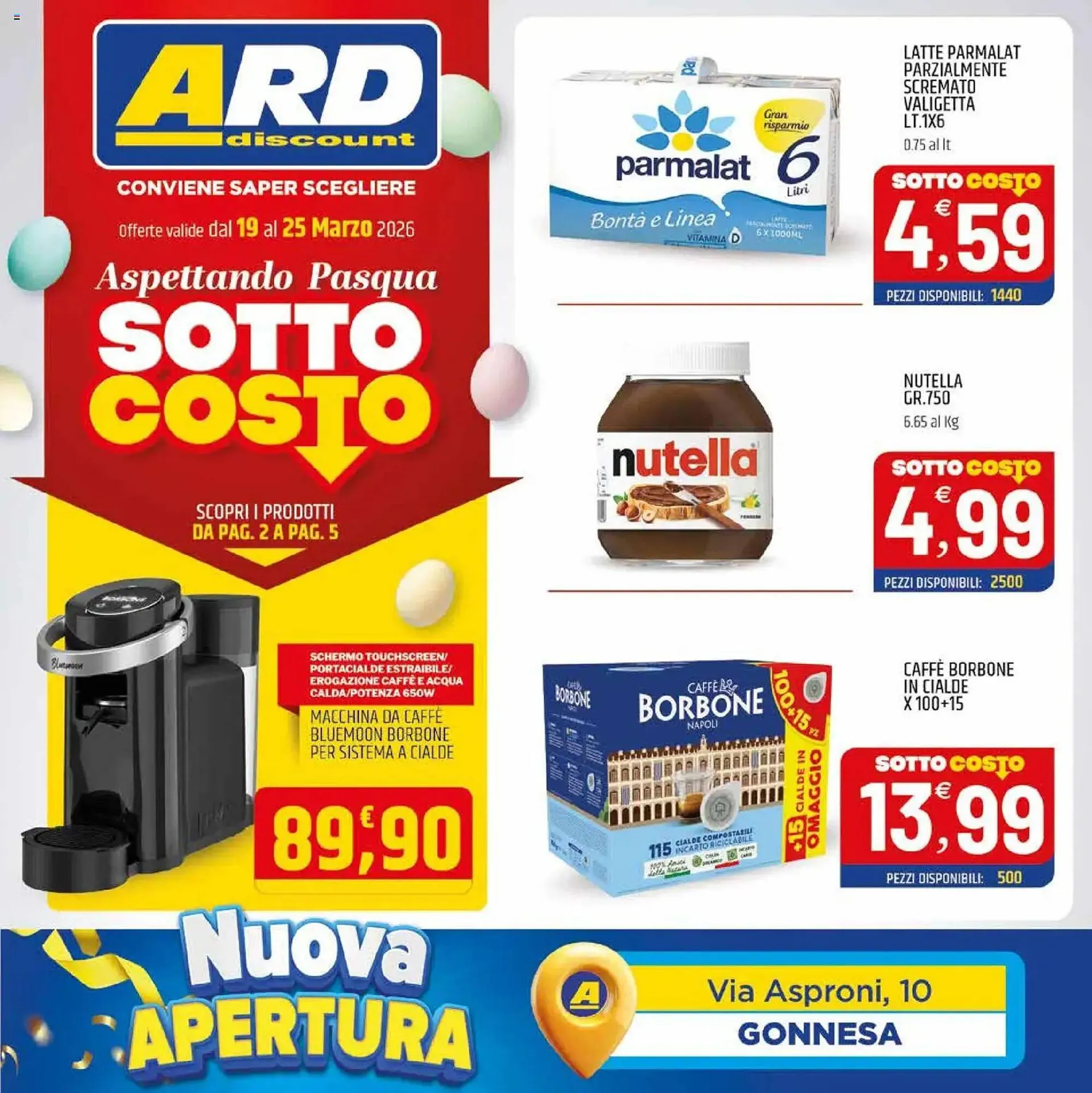 Volantino Ard Discount da 19 marzo a 25 marzo di 2026 - Pagina del volantino 1