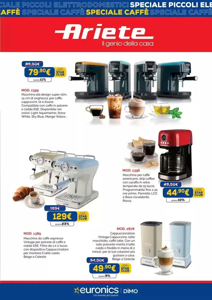 Speciale caffe piccoli elettrodomestici da 10 marzo a 23 marzo di 2025 - Pagina del volantino 7