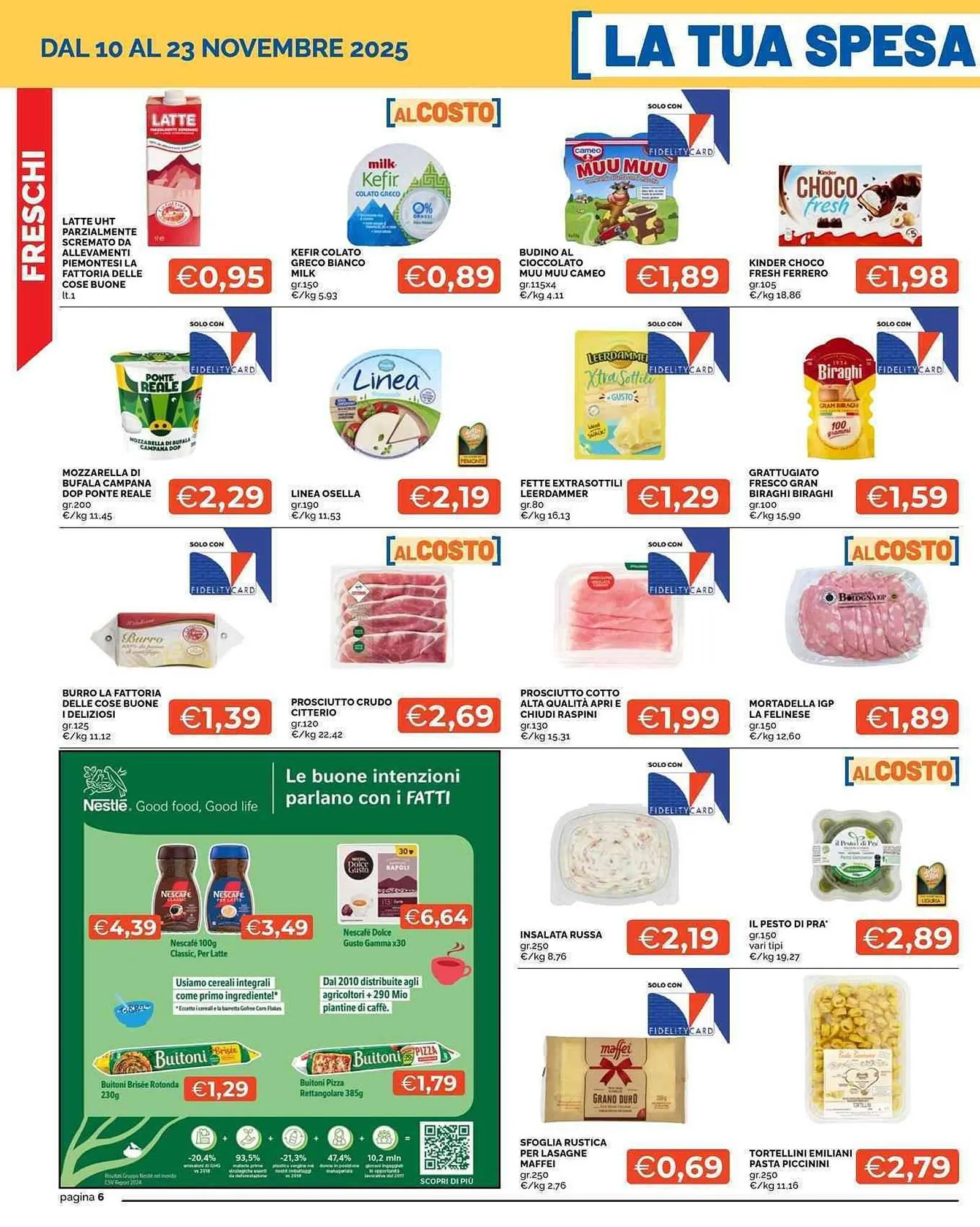 Volantino Mercatò da 10 novembre a 23 novembre di 2025 - Pagina del volantino 6