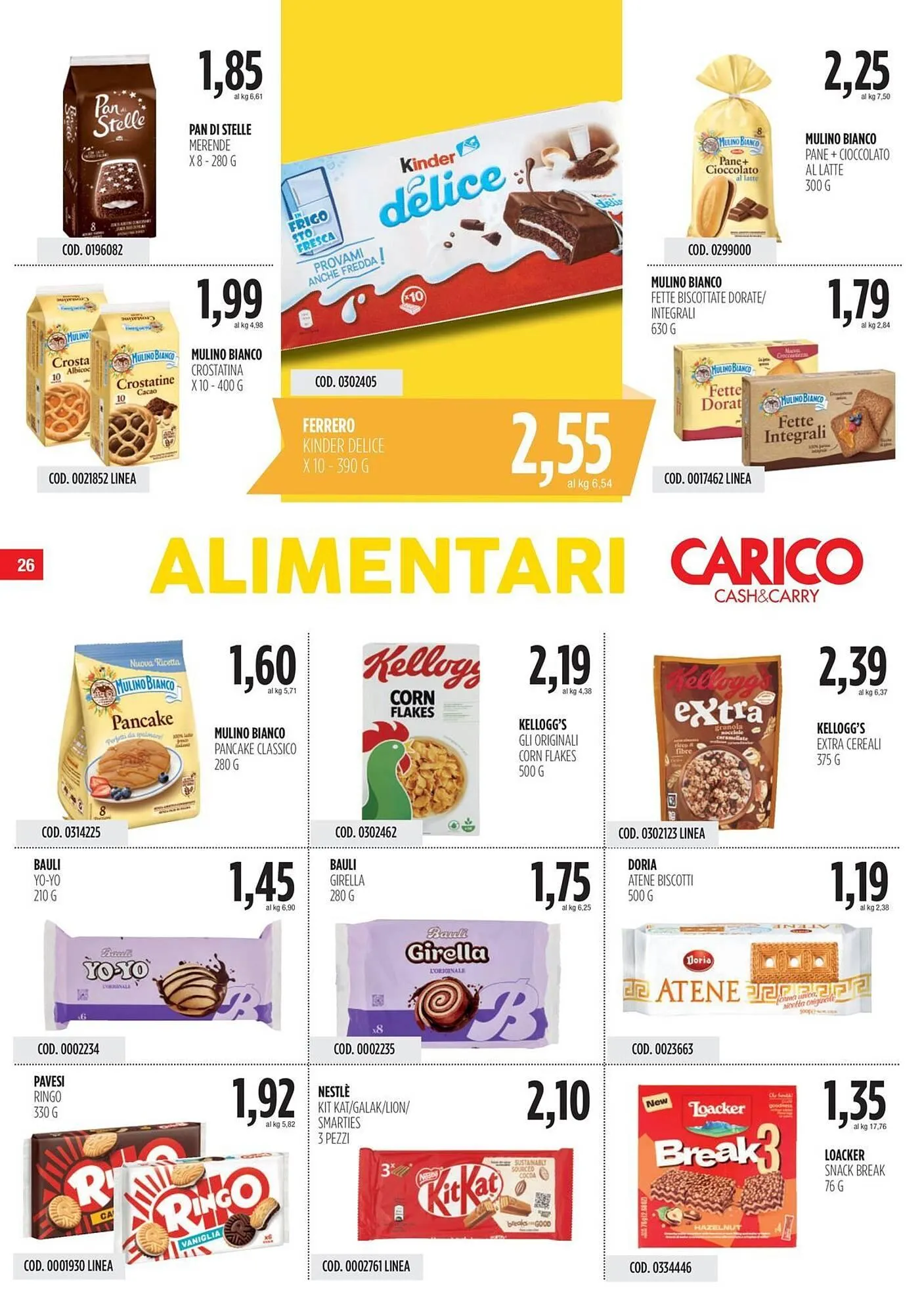 Volantino Carico Cash & Carry da 23 ottobre a 5 novembre di 2025 - Pagina del volantino 26