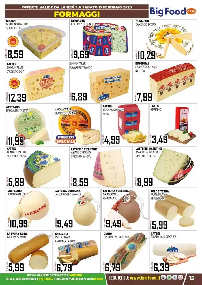 Carnevale innamorati della convenienza da 3 febbraio a 15 febbraio di 2025 - Pagina del volantino 15