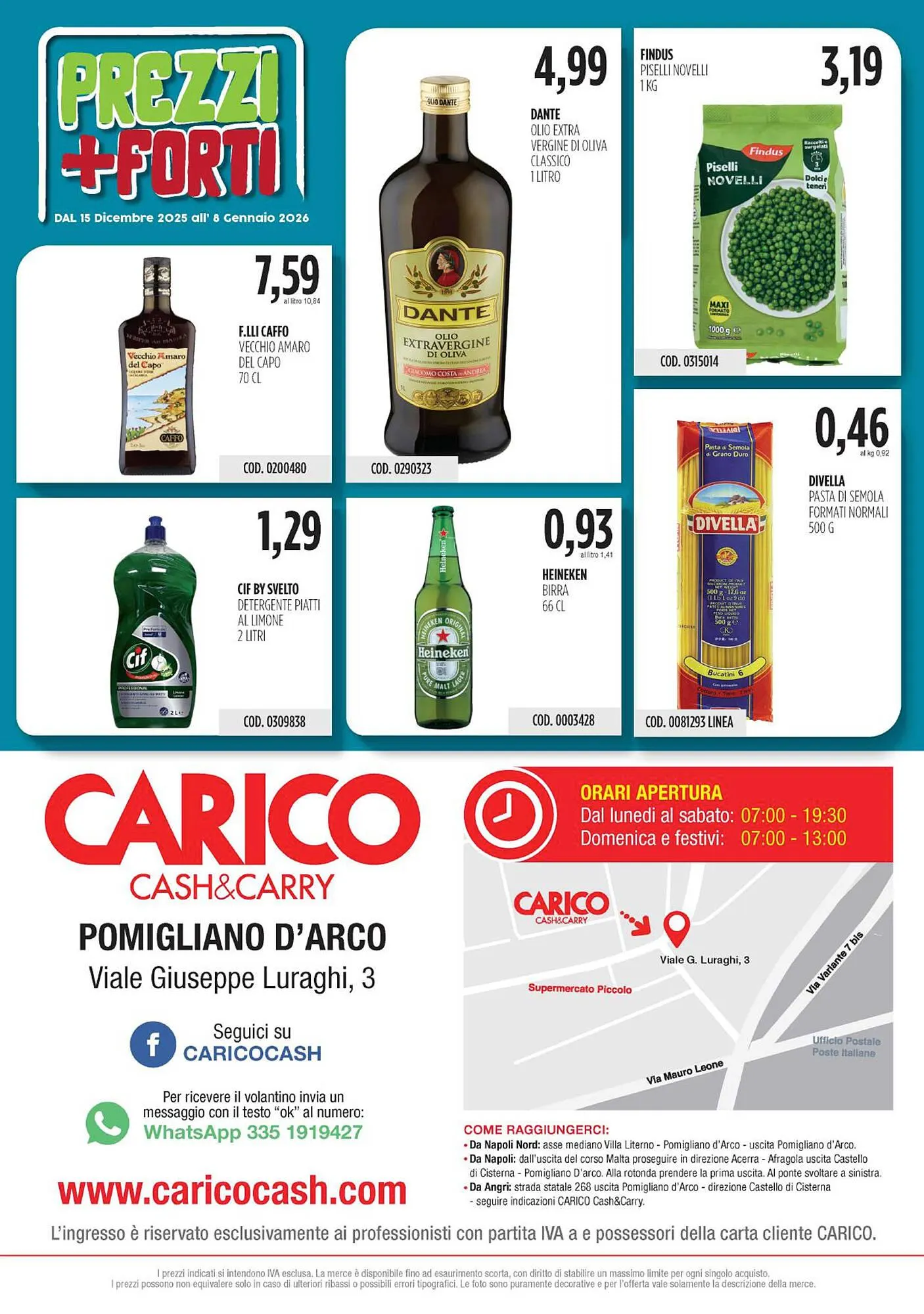 Volantino Carico Cash & Carry da 15 dicembre a 8 gennaio di 2026 - Pagina del volantino 40