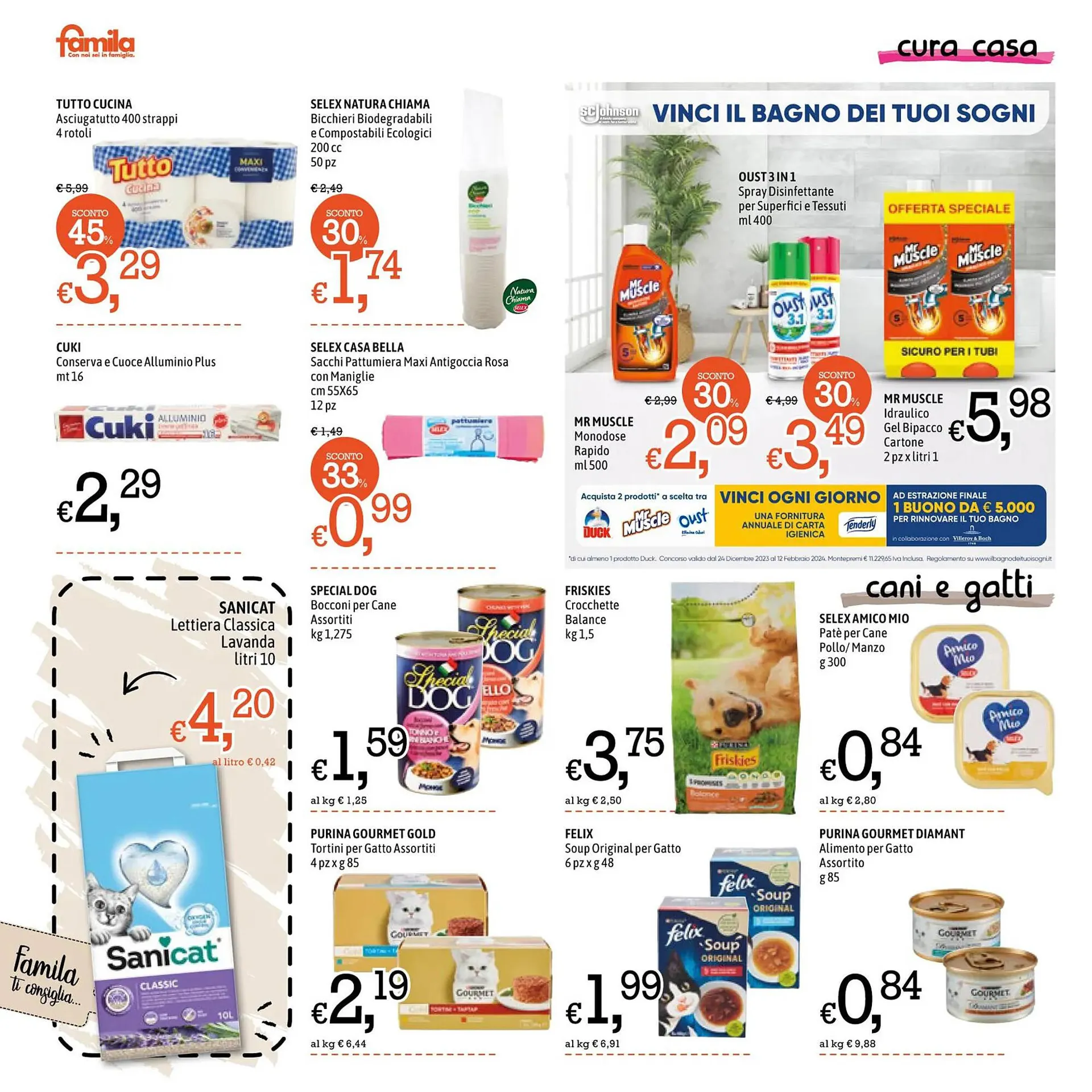 Volantino Famila da 11 gennaio a 24 gennaio di 2024 - Pagina del volantino 20
