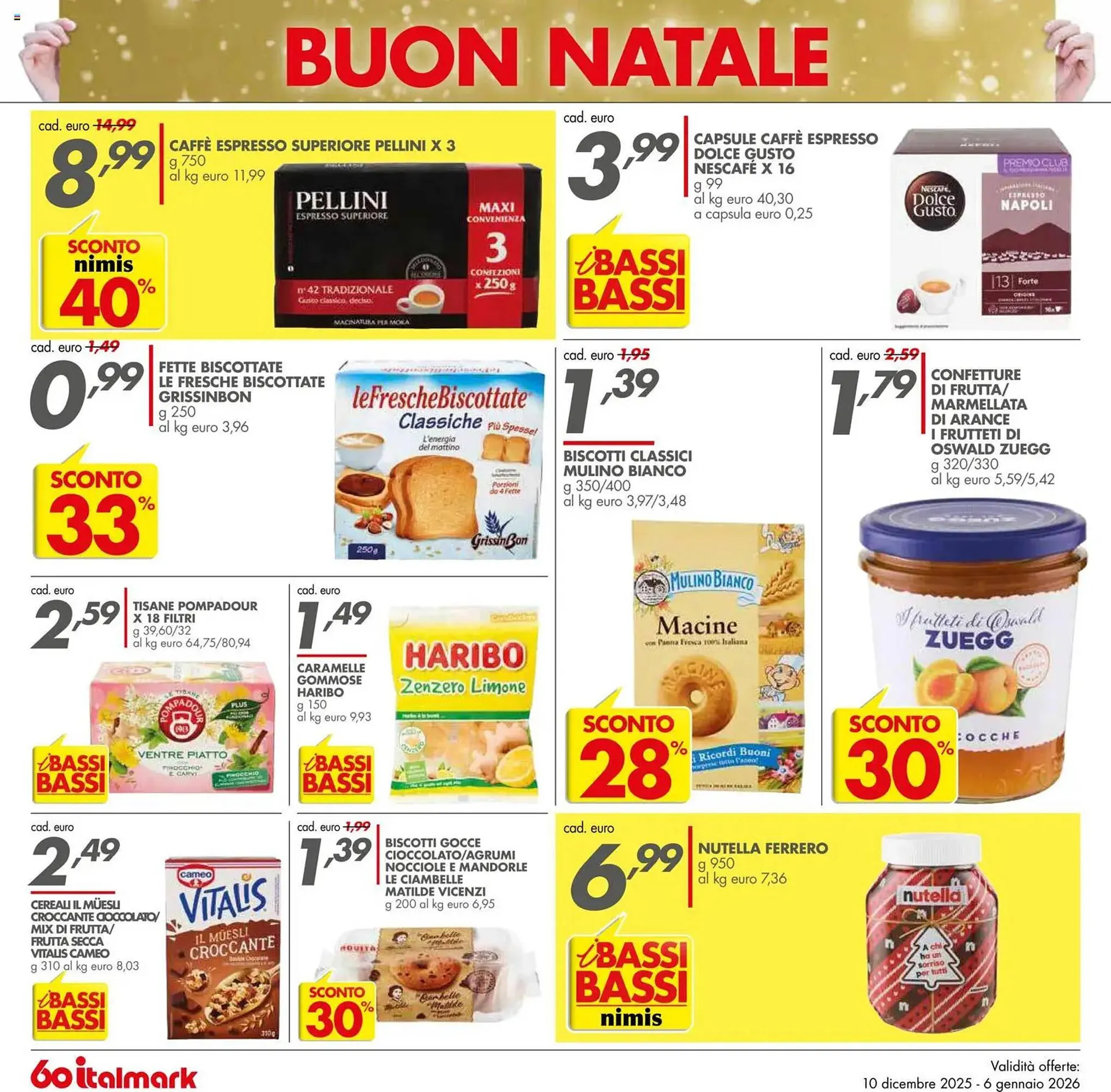Volantino Italmark da 10 dicembre a 6 gennaio di 2026 - Pagina del volantino 24