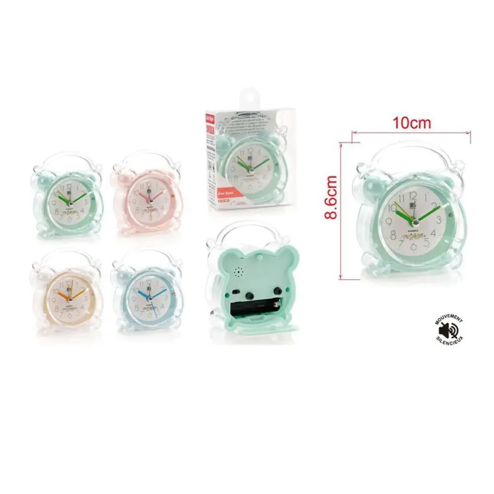 Sveglia in plastica 9x10x4.2cm