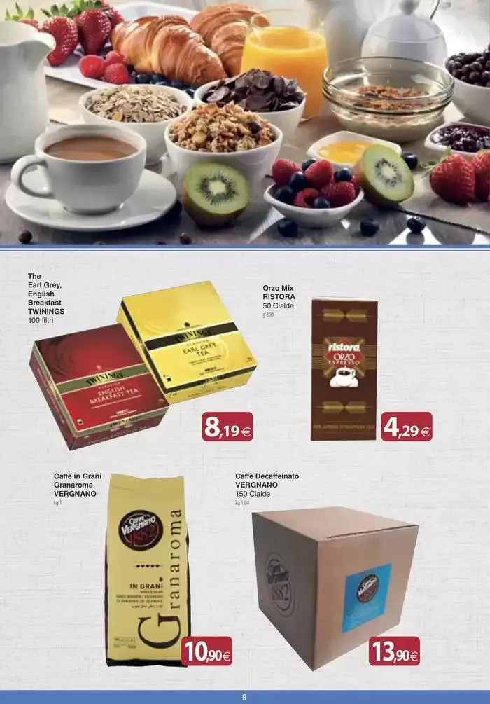 Speciale Colazione Alberghi da 8 maggio a 21 maggio di 2025 - Pagina del volantino 9