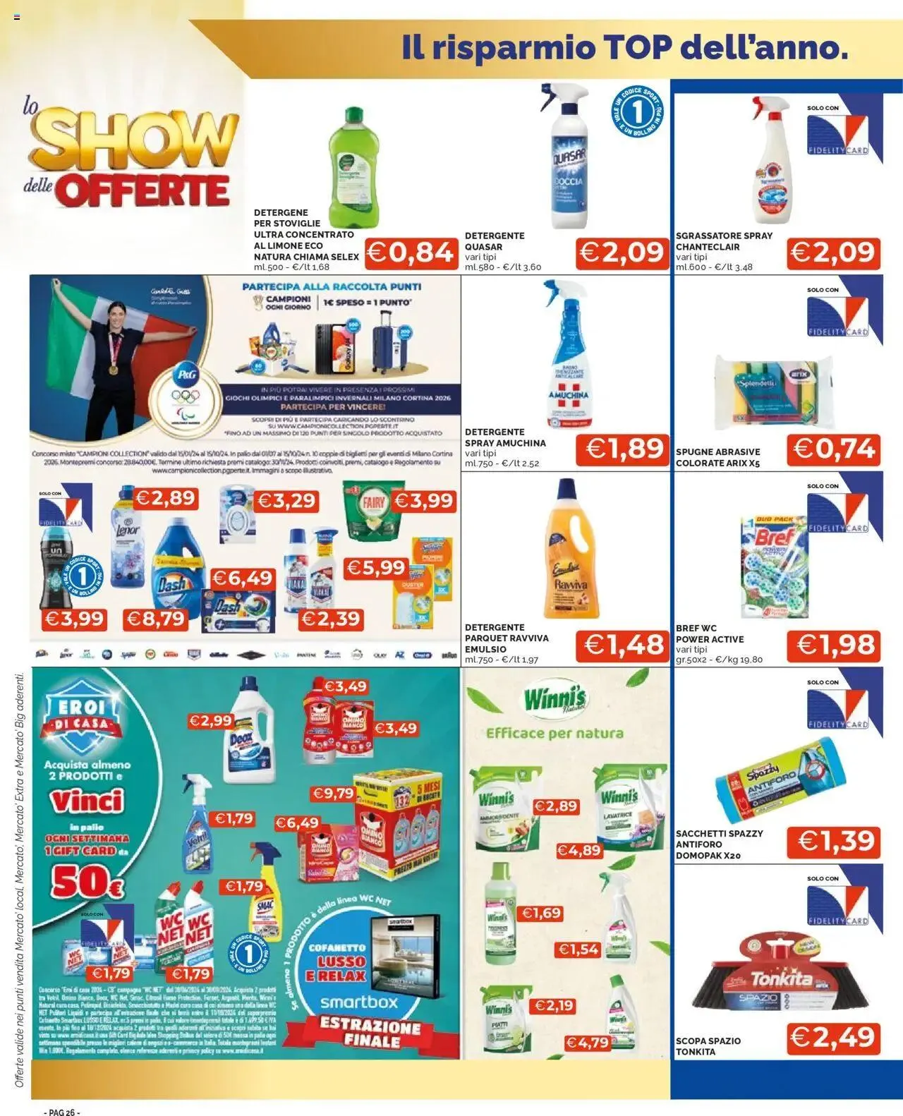 Volantino Mercatò da 5 settembre a 18 settembre di 2024 - Pagina del volantino 26