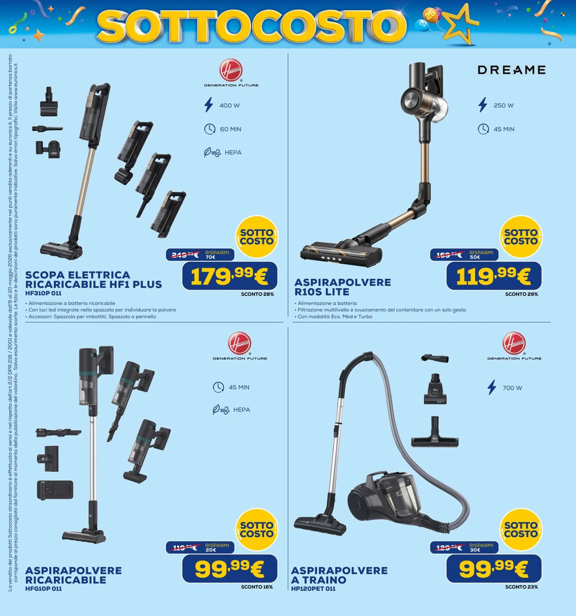 Volantino Euronics da 8 maggio a 20 maggio di 2026 - Pagina del volantino 42