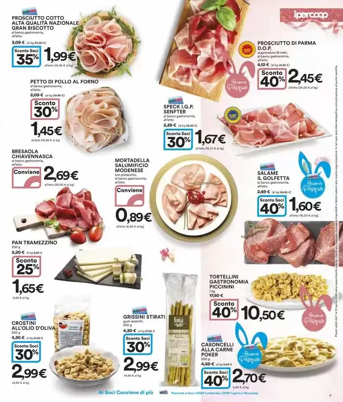 Buona Pasqua da 7 aprile a 21 aprile di 2025 - Pagina del volantino 9