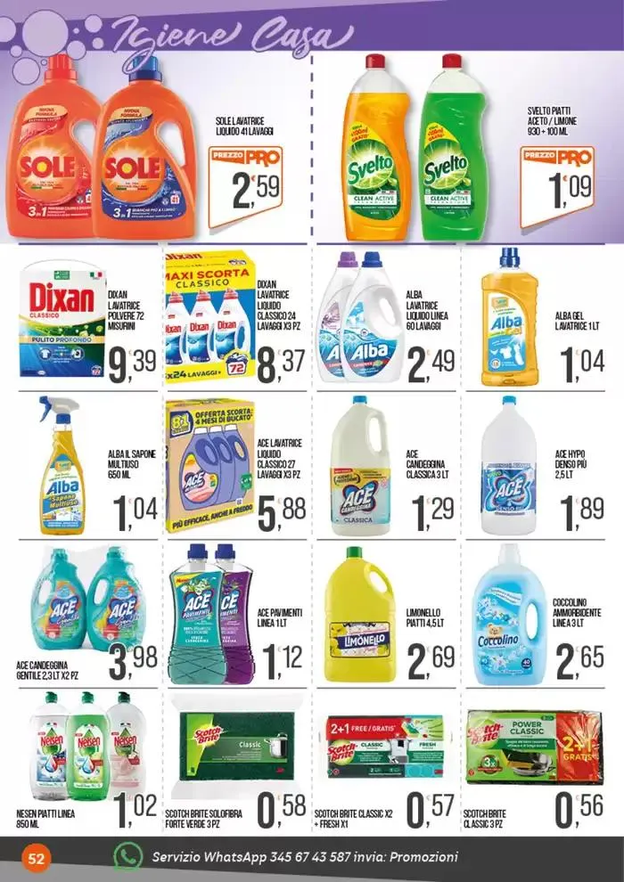 Buona pasqua a prezzi convenienti! da 7 aprile a 27 aprile di 2025 - Pagina del volantino 52