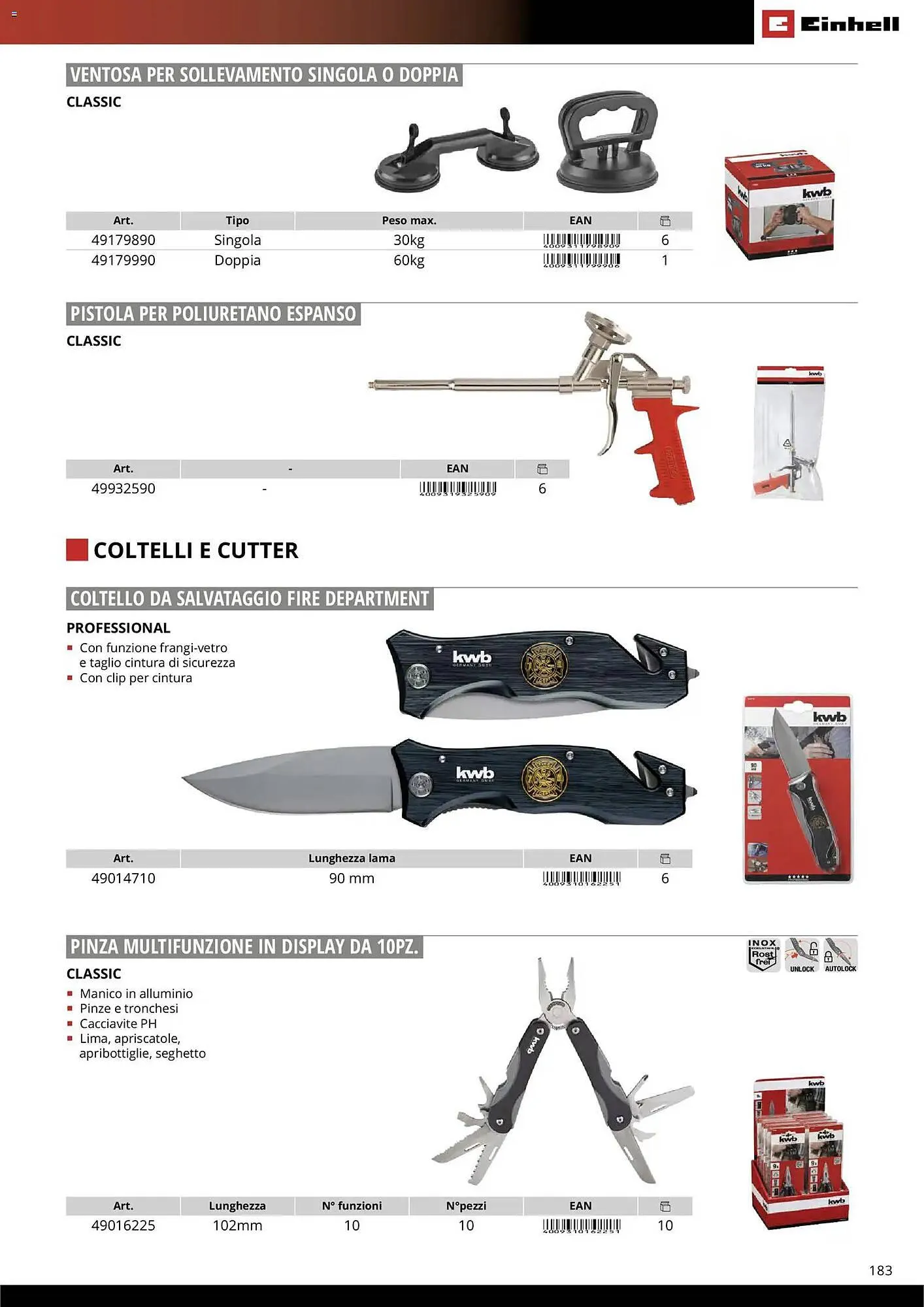 Volantino Einhell da 17 marzo a 31 dicembre di 2026 - Pagina del volantino 185