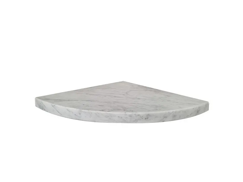 Mensola Ghost in Marmo Bianco Carrara Opaco