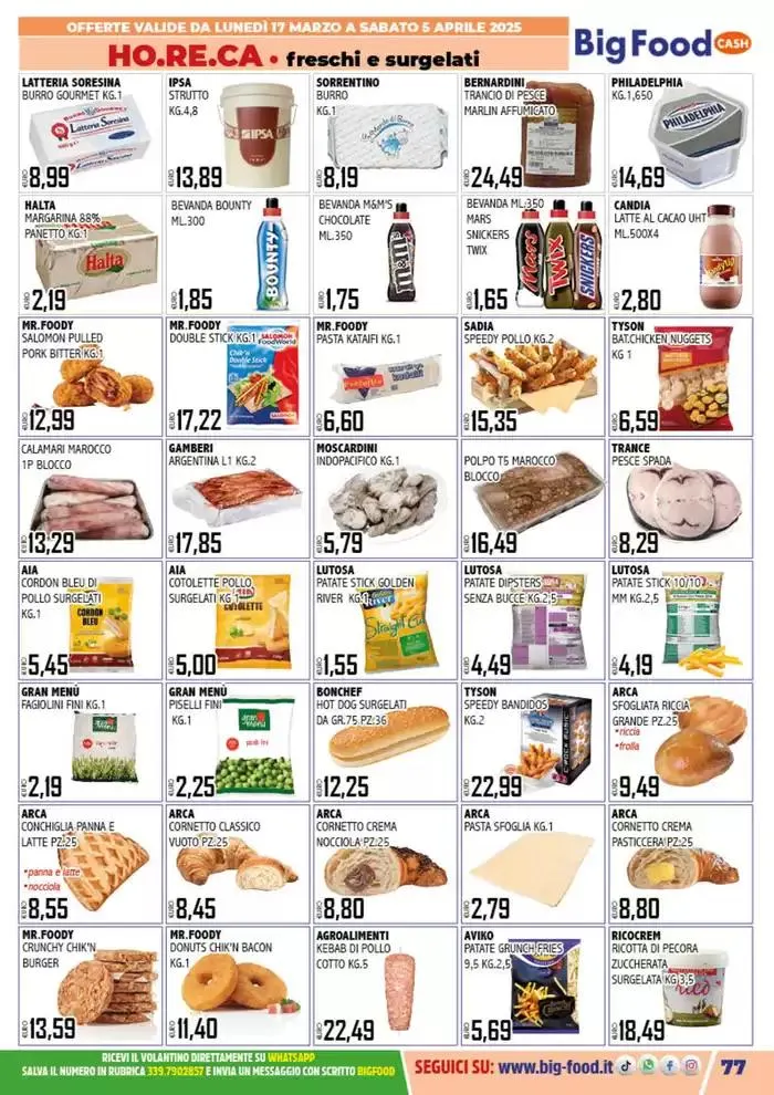 Aspenttando la pasqua da 17 marzo a 5 aprile di 2025 - Pagina del volantino 77