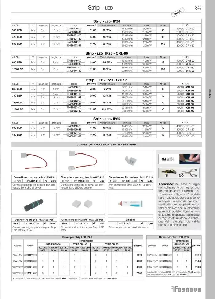 Fosnova LED 24/25 da 16 gennaio a 31 ottobre di 2025 - Pagina del volantino 349