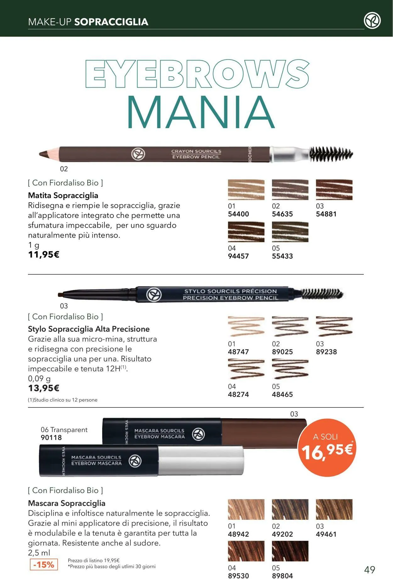 Yves Rocher Volantino attuale da 30 gennaio a 13 febbraio di 2025 - Pagina del volantino 49