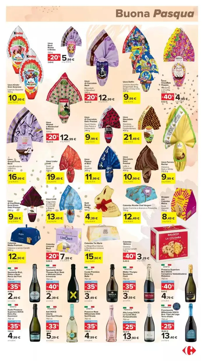Sconti di pasqua da 8 aprile a 21 aprile di 2025 - Pagina del volantino 3