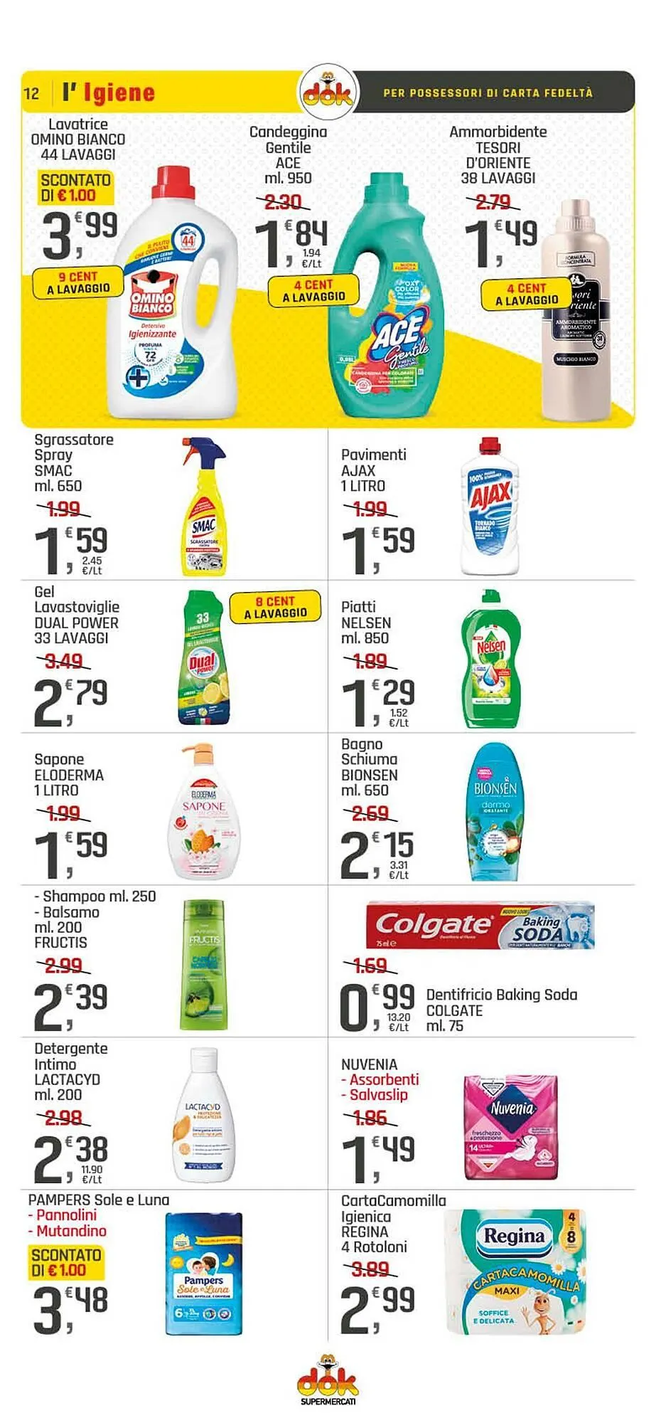 Volantino Supermercati Dok da 23 ottobre a 2 novembre di 2025 - Pagina del volantino 12