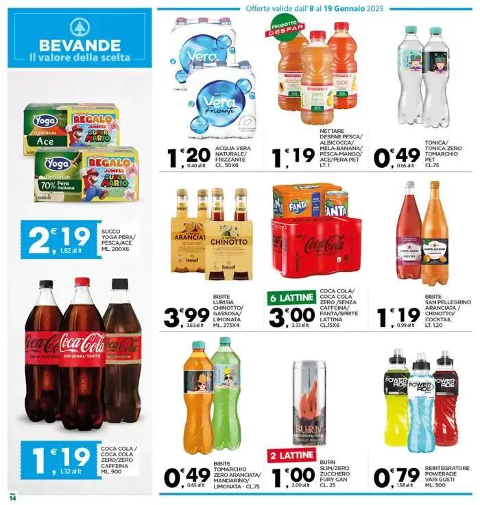 Prezzi shock da 8 gennaio a 19 gennaio di 2025 - Pagina del volantino 14