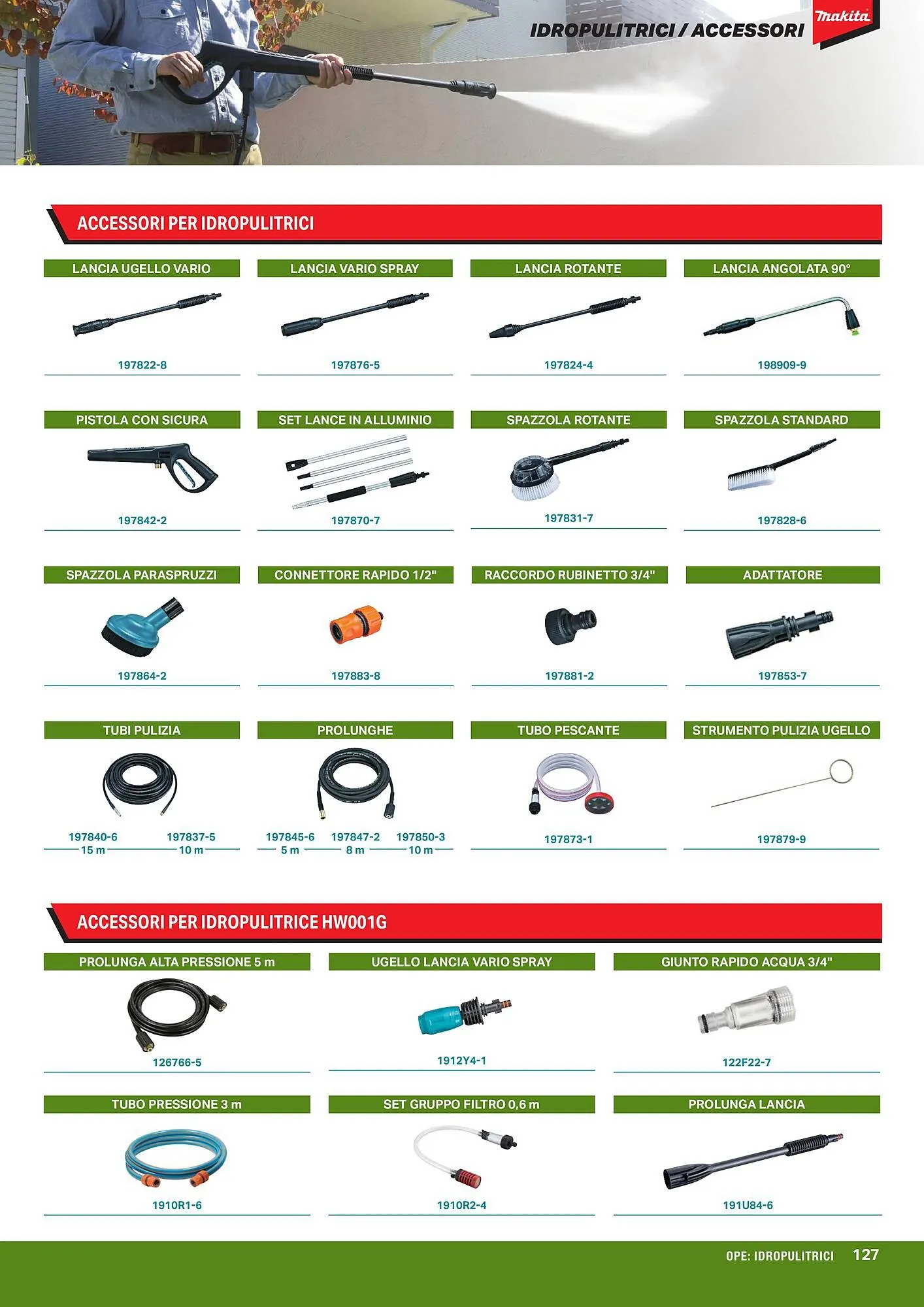 Volantino Makita da 1 aprile a 1 ottobre di 2024 - Pagina del volantino 129
