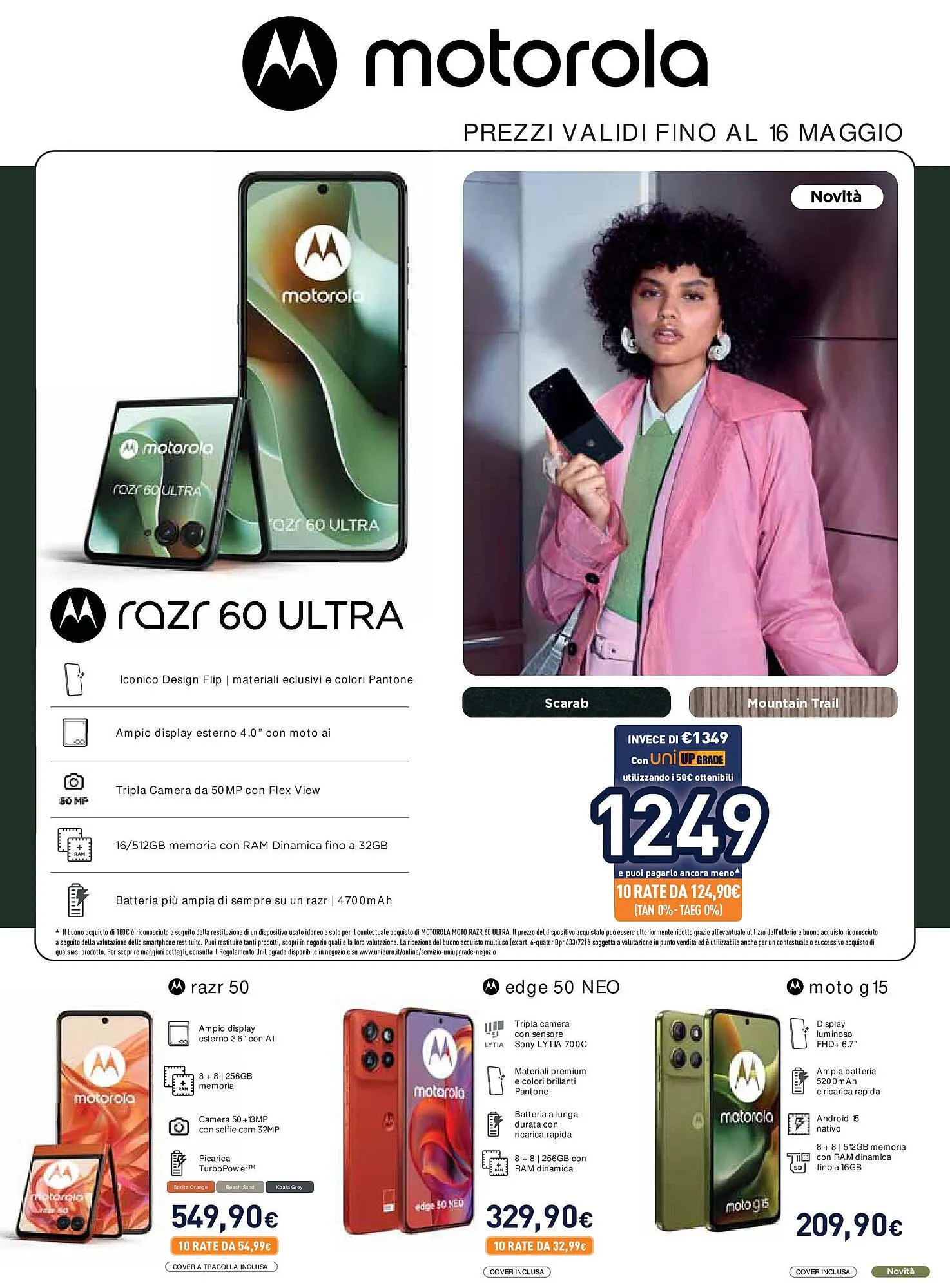 Volantino Unieuro da 1 maggio a 18 maggio di 2025 - Pagina del volantino 35