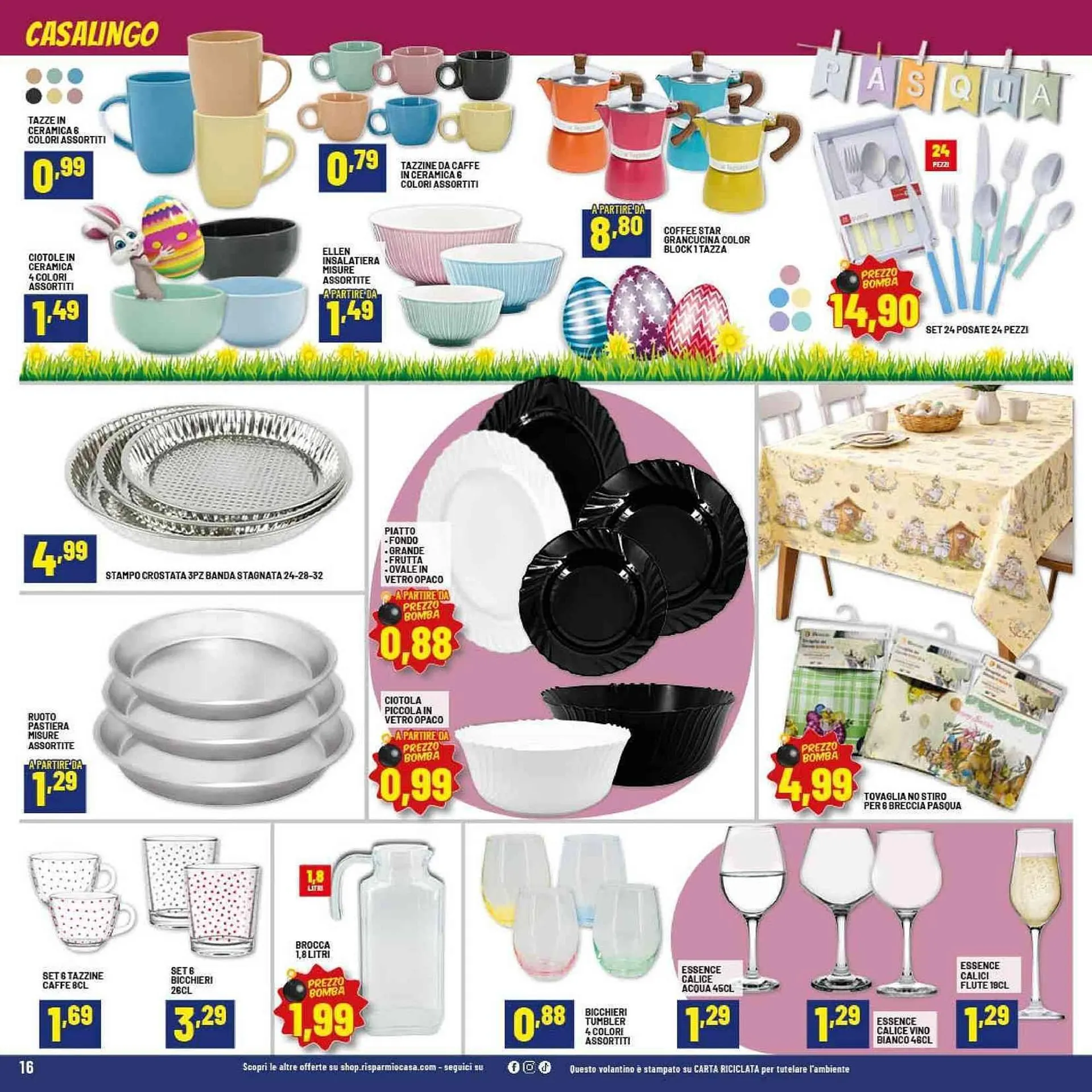 Volantino Risparmio Casa da 26 marzo a 11 aprile di 2026 - Pagina del volantino 16