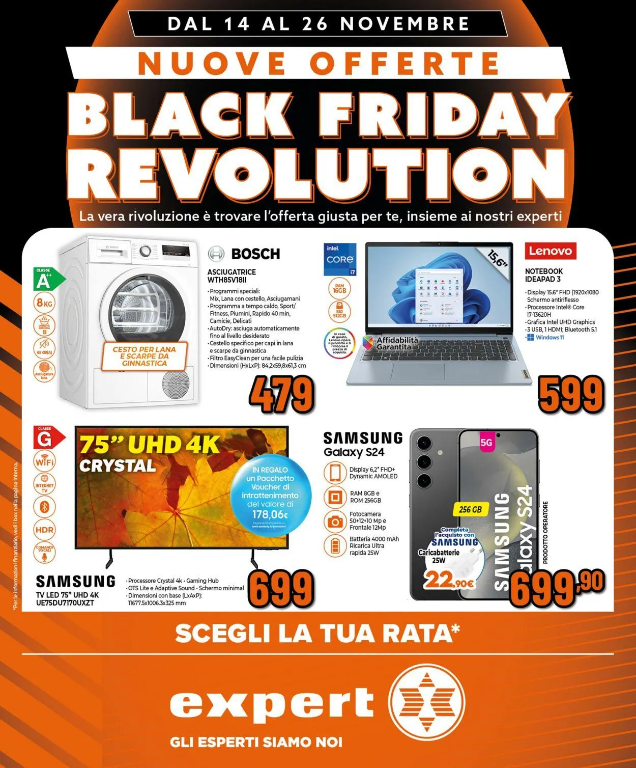 Expert Volantino attuale da 27 novembre a 11 dicembre di 2024 - Pagina del volantino 1