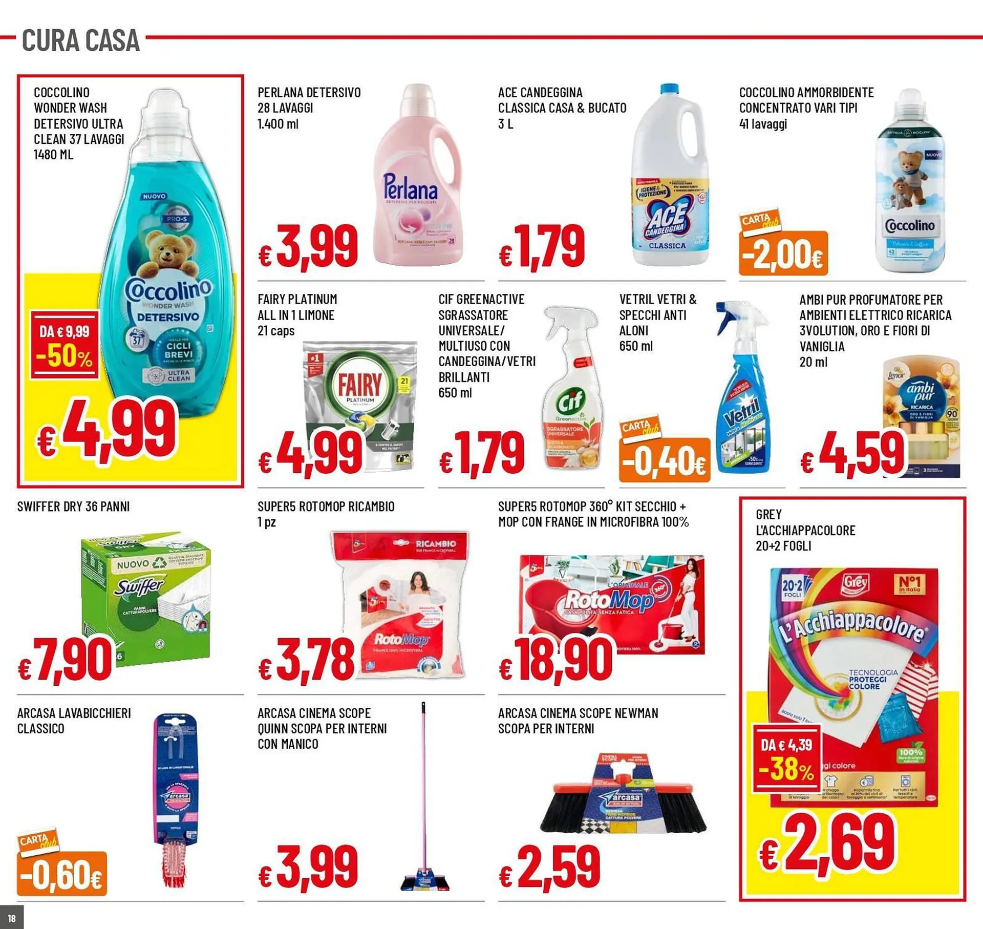 Volantino Famila Superstore da 3 luglio a 16 luglio di 2025 - Pagina del volantino 18