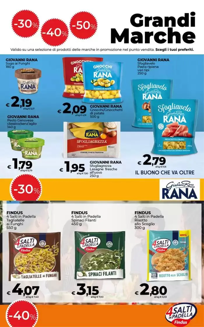 - 30% 40% 50% sulle Grandi Marche da 6 maggio a 19 maggio di 2025 - Pagina del volantino 6
