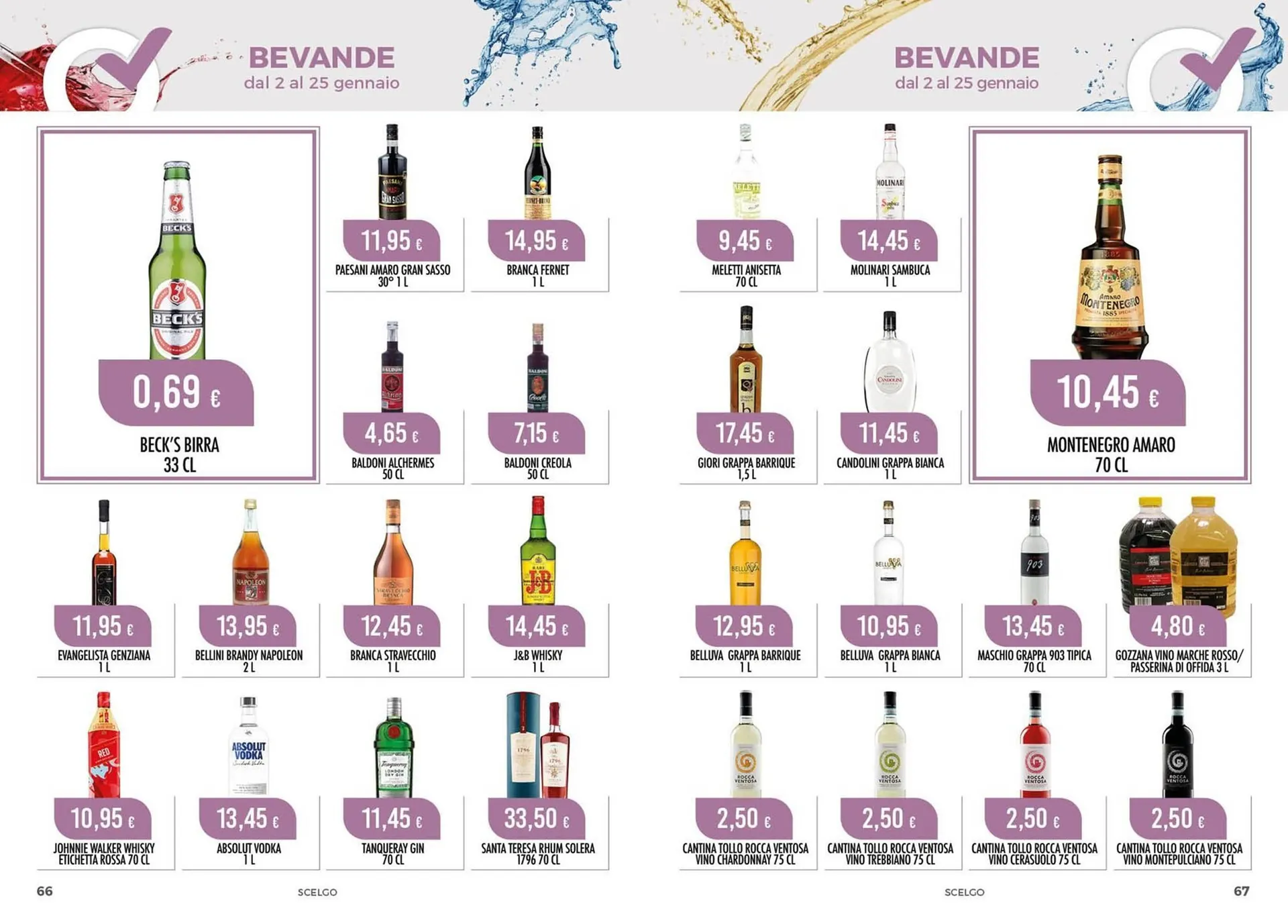 Volantino Scelgo da 2 gennaio a 25 gennaio di 2026 - Pagina del volantino 34