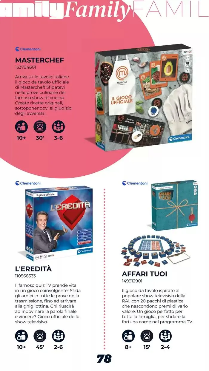 Catalogo Giochi di Società da 1 marzo a 15 marzo di 2025 - Pagina del volantino 78