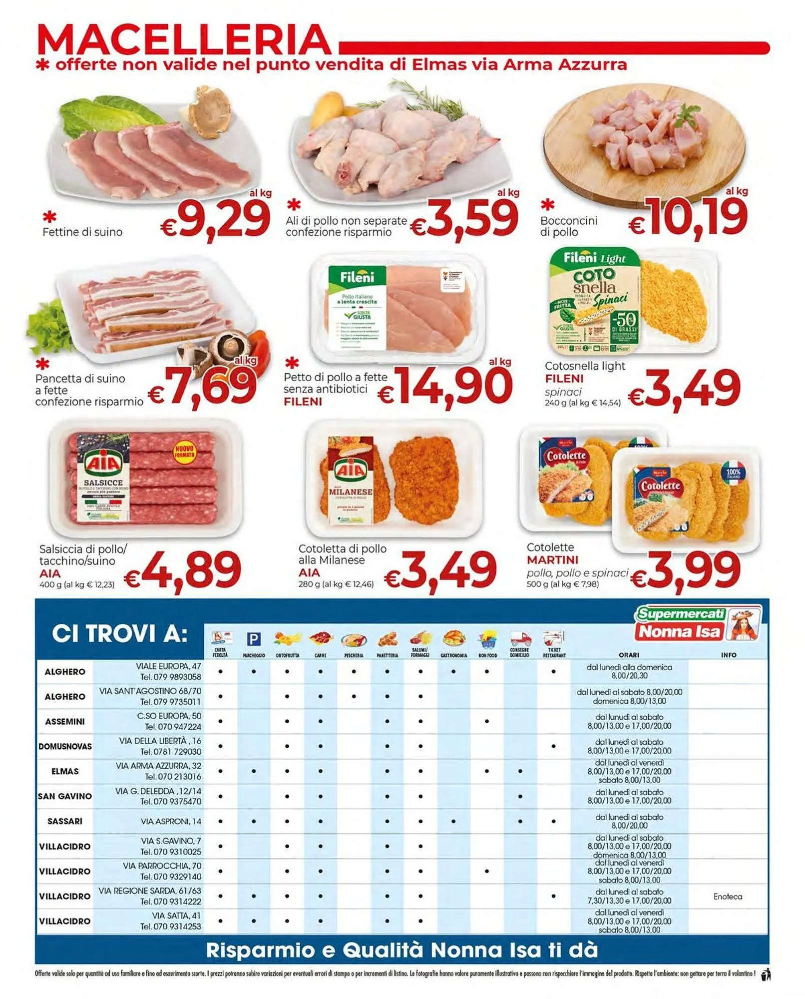 Volantino Supermercati Nonna Isa da 23 settembre a 5 ottobre di 2025 - Pagina del volantino 13