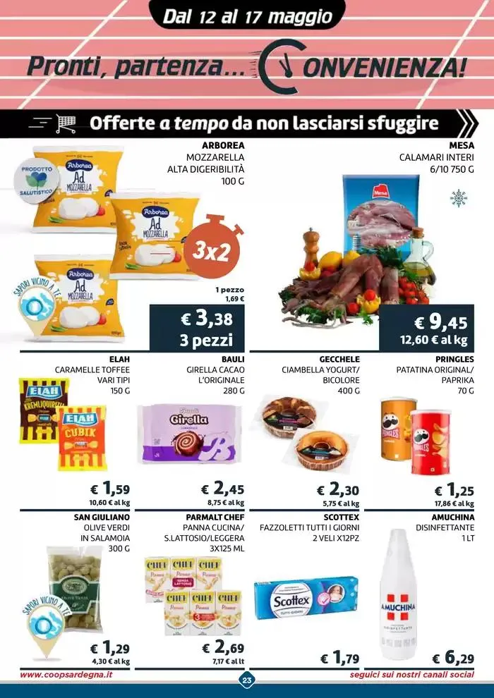 -30% 40% 50% sulle grandi marche da 7 maggio a 17 maggio di 2025 - Pagina del volantino 23