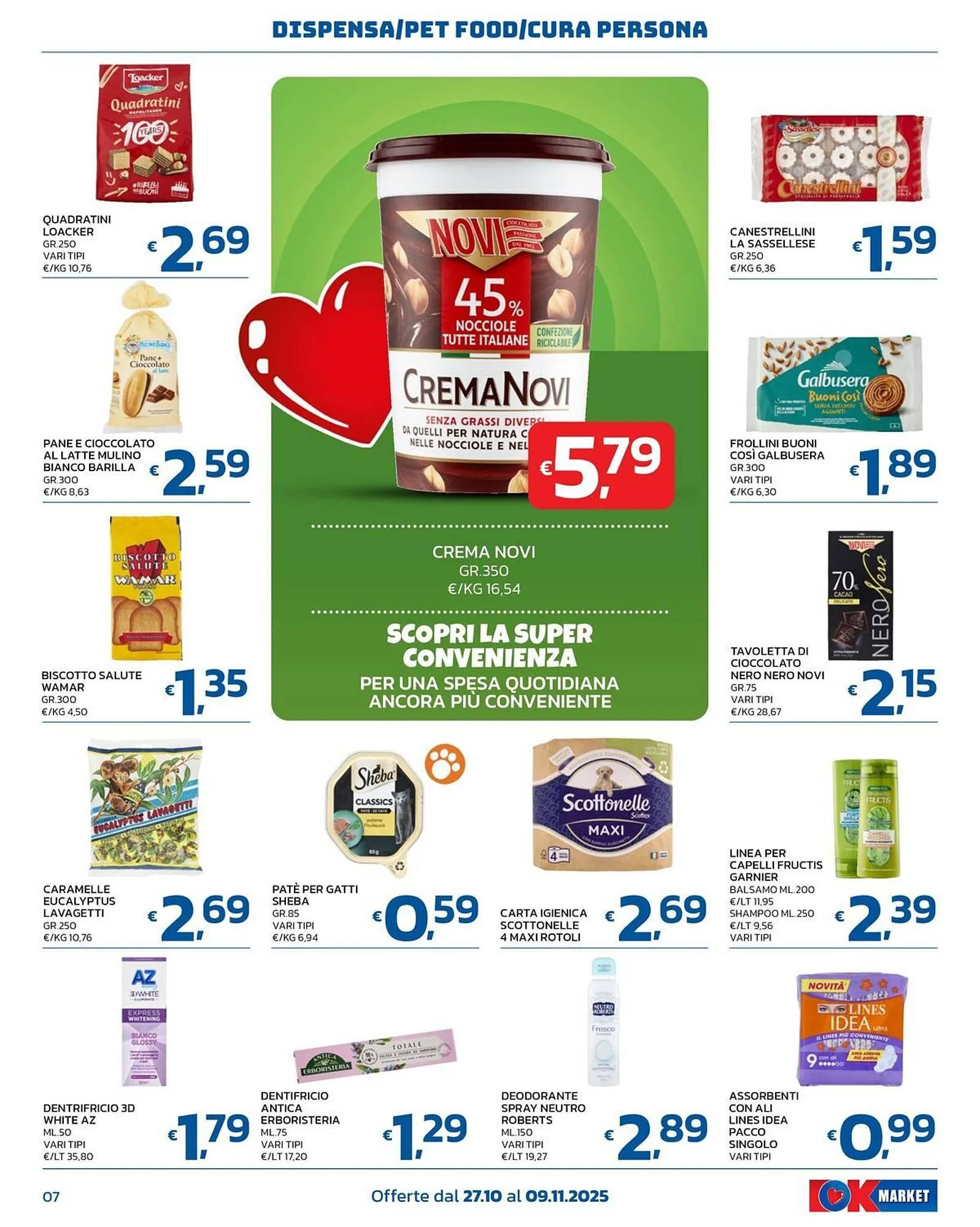 Volantino Ok Market da 27 ottobre a 9 novembre di 2025 - Pagina del volantino 7