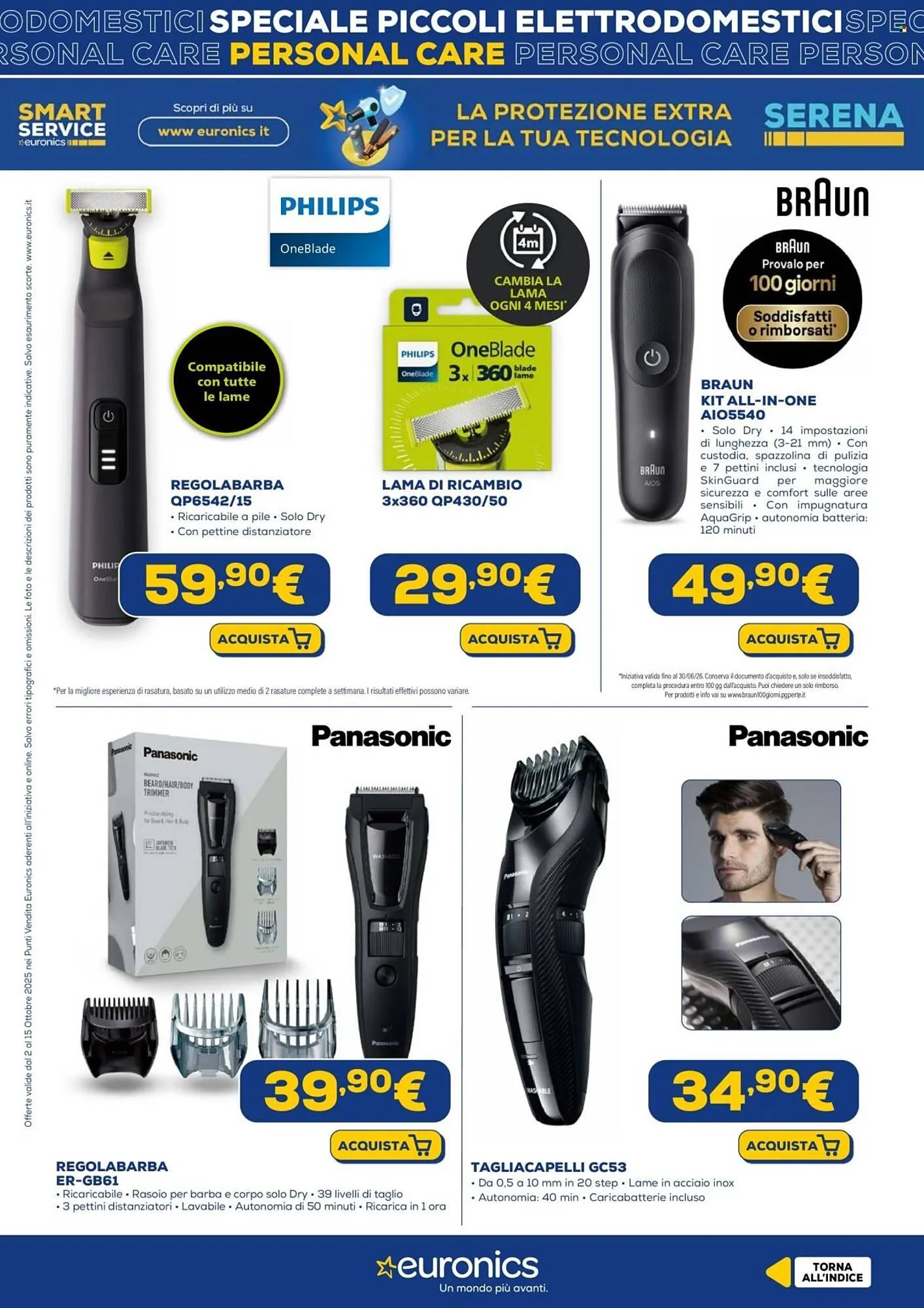 Volantino Euronics da 2 ottobre a 15 ottobre di 2025 - Pagina del volantino 25